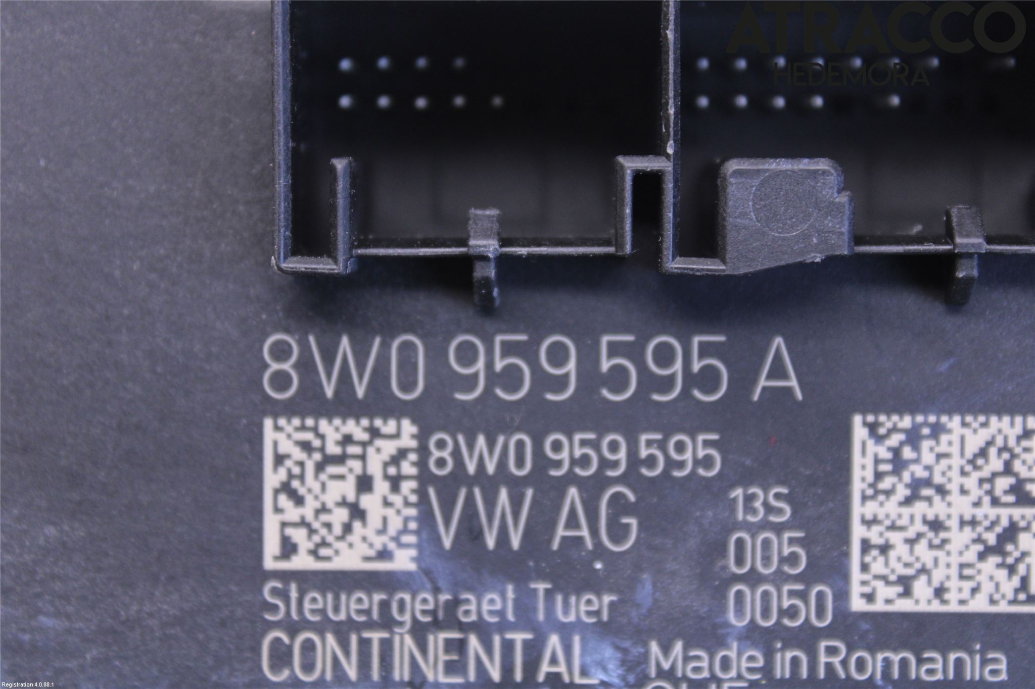 Audi A4/S4 B9 16-19 Styrenhet Dörr