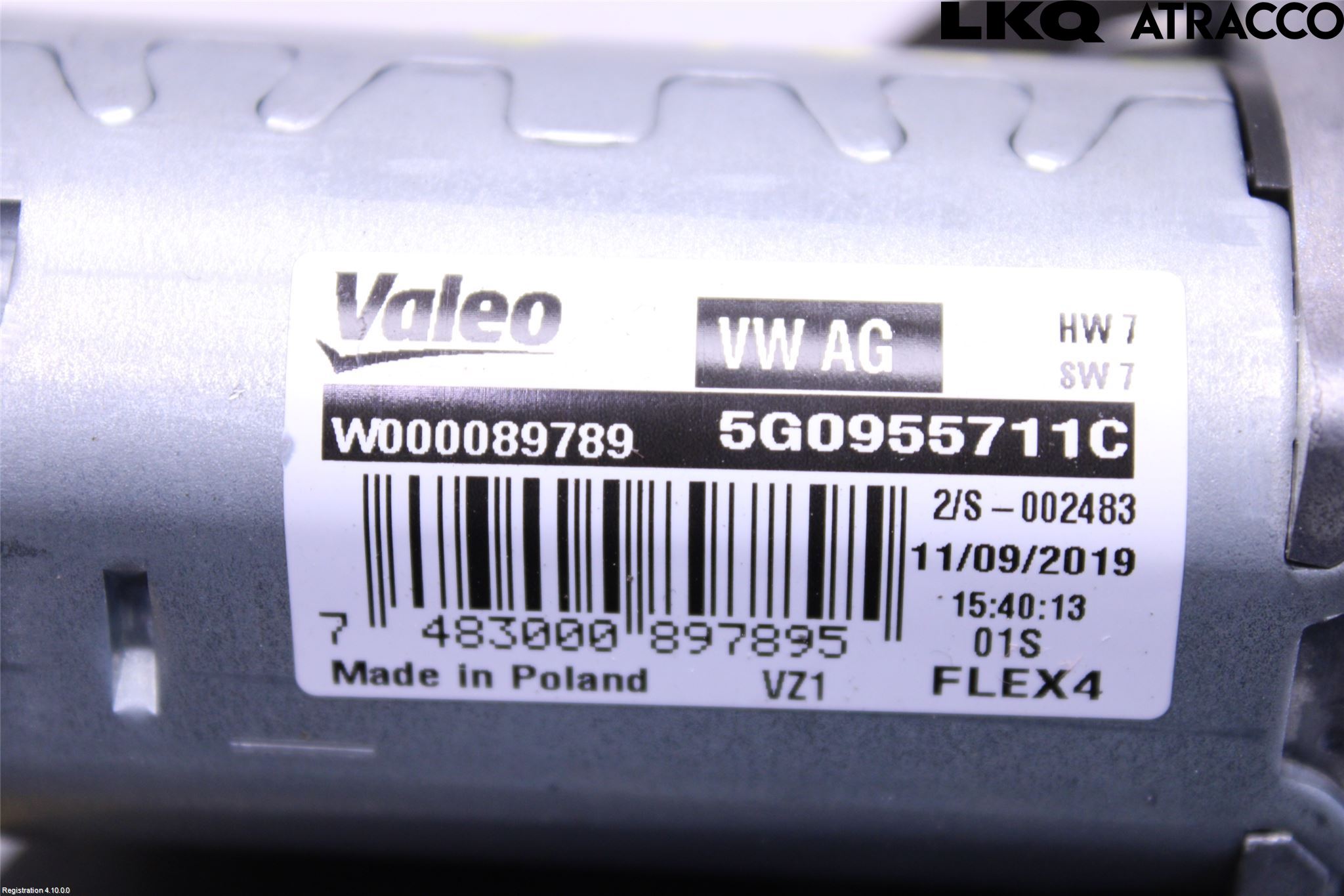 Volkswagen VW PASSAT 20-24 Torkarmotor Baklucka