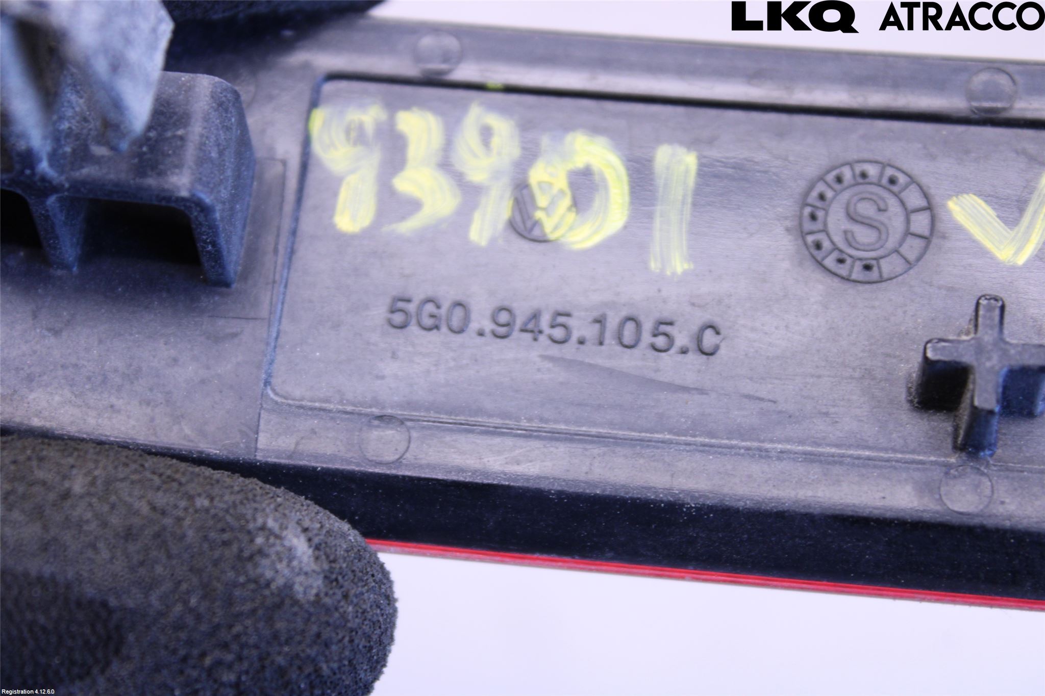 Volkswagen VW GOLF / E-GOLF VII 13-20 Dimljus/Reflex Bak
