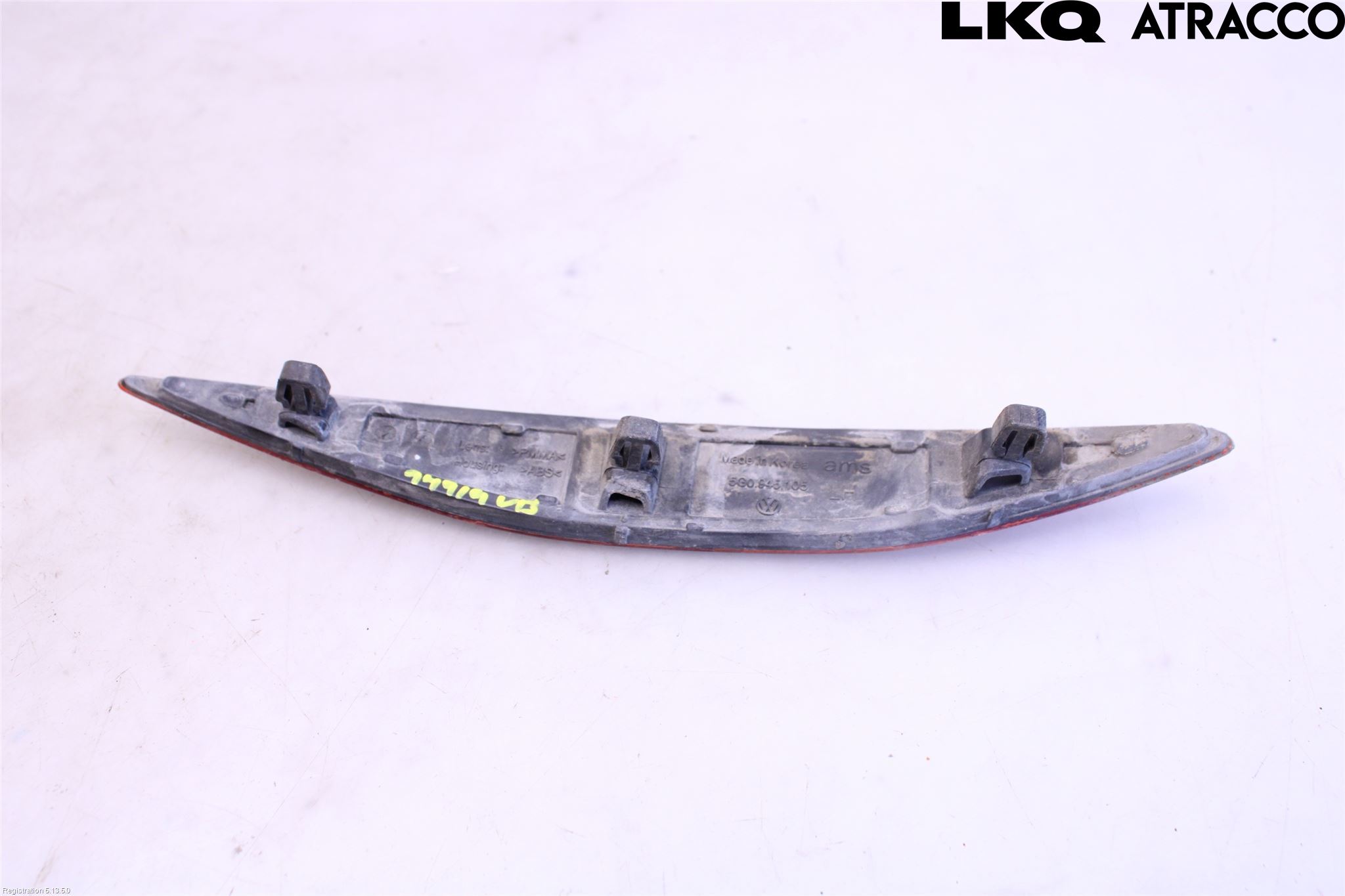 Volkswagen VW GOLF / E-GOLF VII 13-20 Dimljus/Reflex Bak