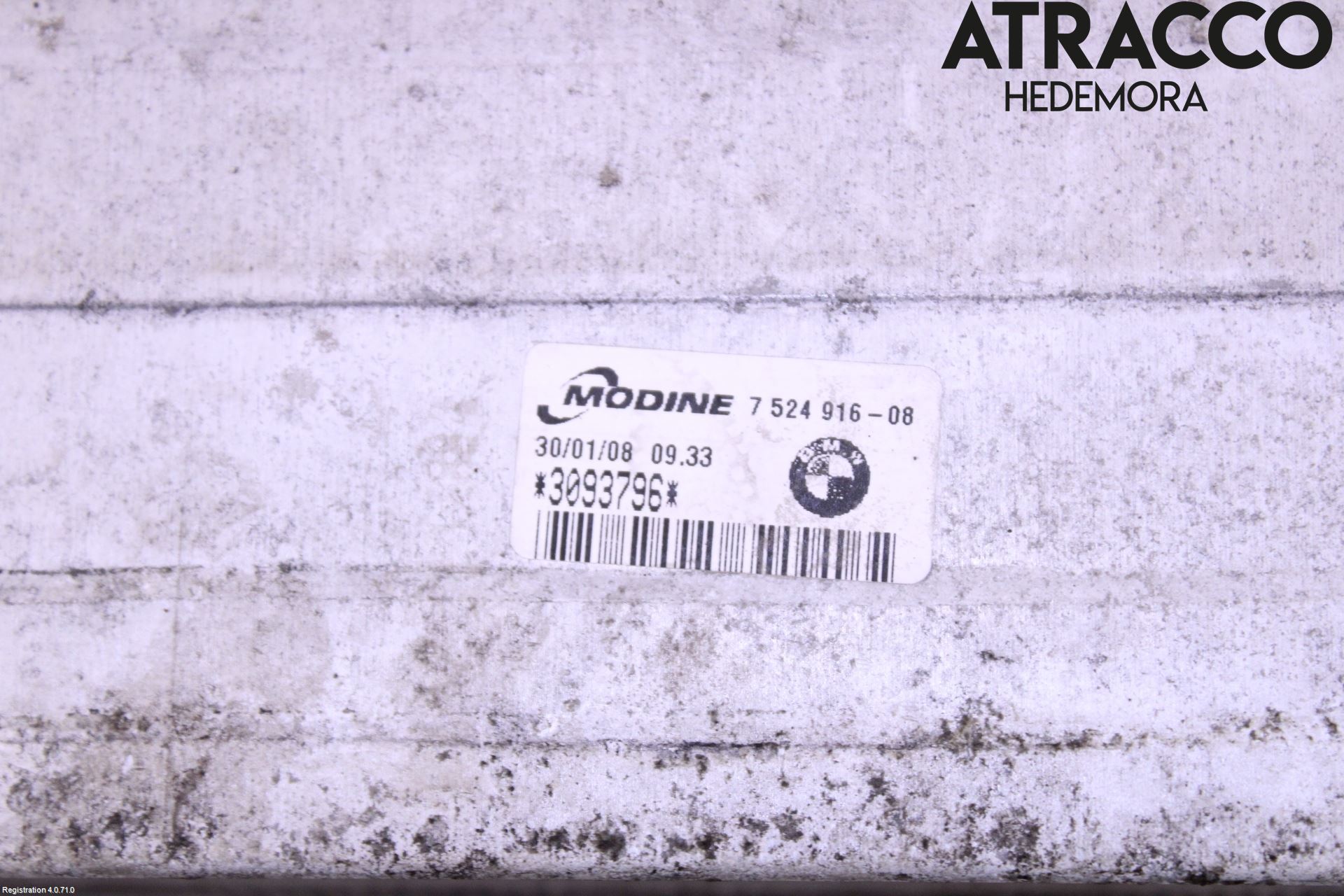 BMW 1 E87/81 5D/3D 03-11 Laddluft-Intercooler Kyl