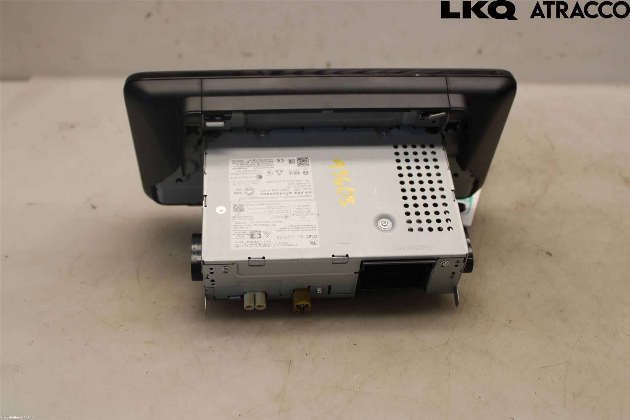 Skoda SCALA 19- Cd Radio - Multimediapanel