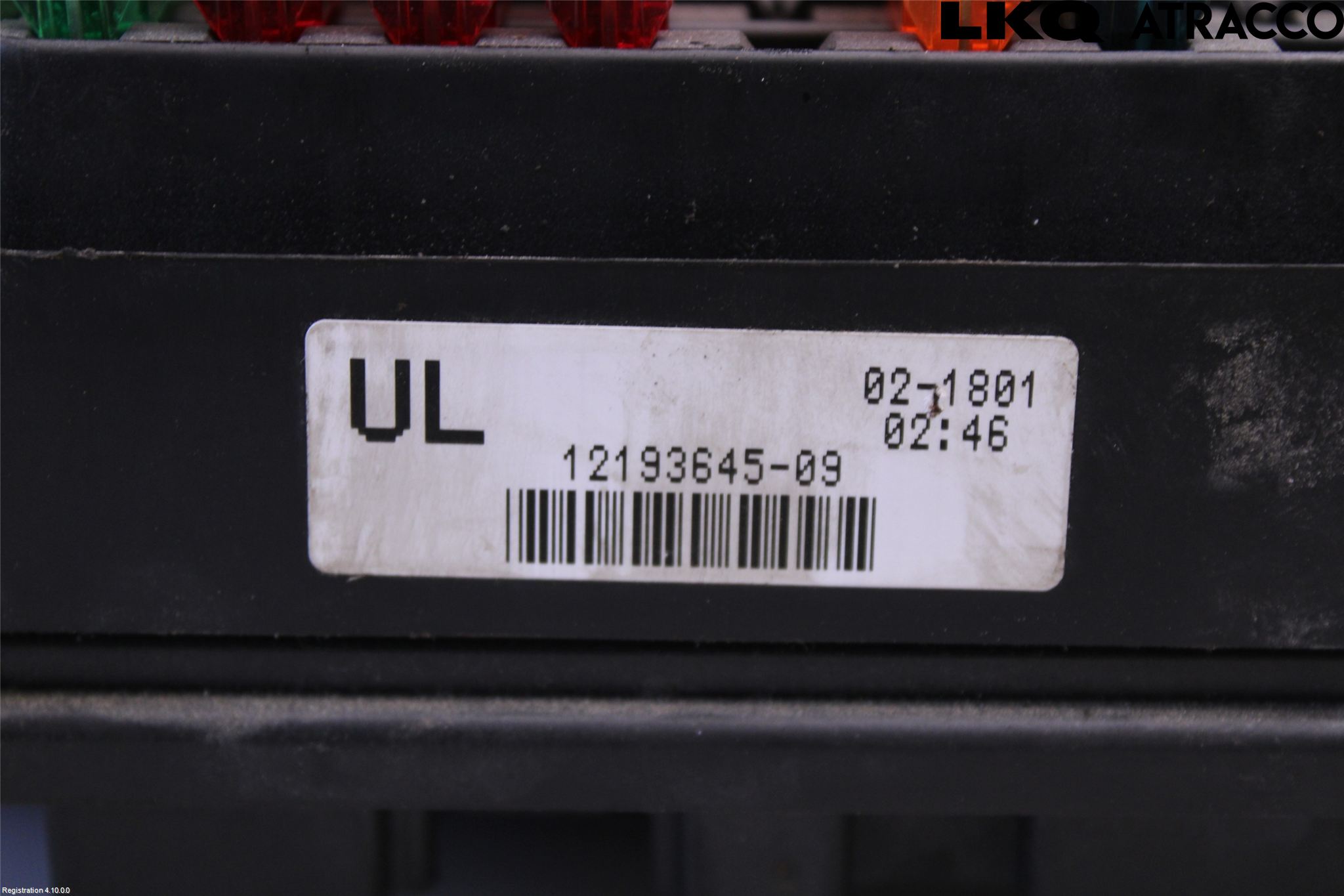 Chevrolet AVALANCHE Säkringsdosa-Elcentral