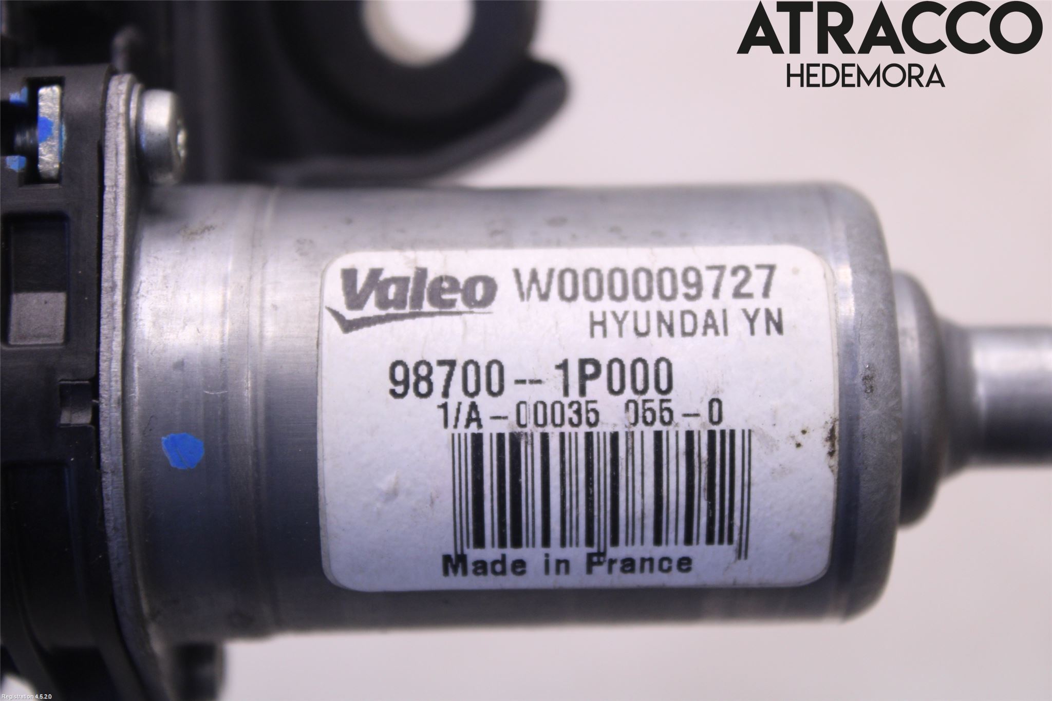Kia VENGA 10-19 Torkarmotor Baklucka