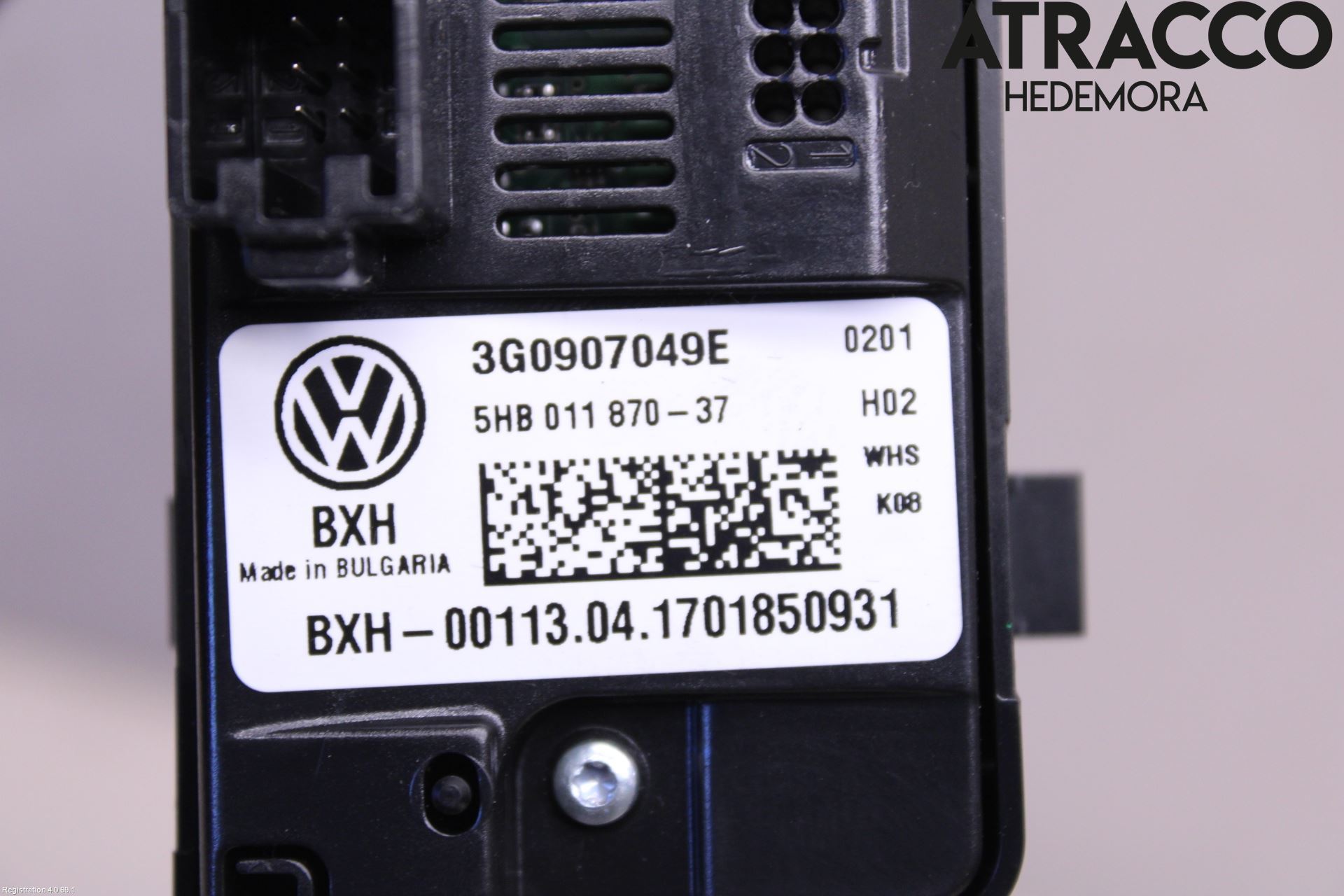 Volkswagen VW PASSAT 15-19 Strömställare Stolvärme