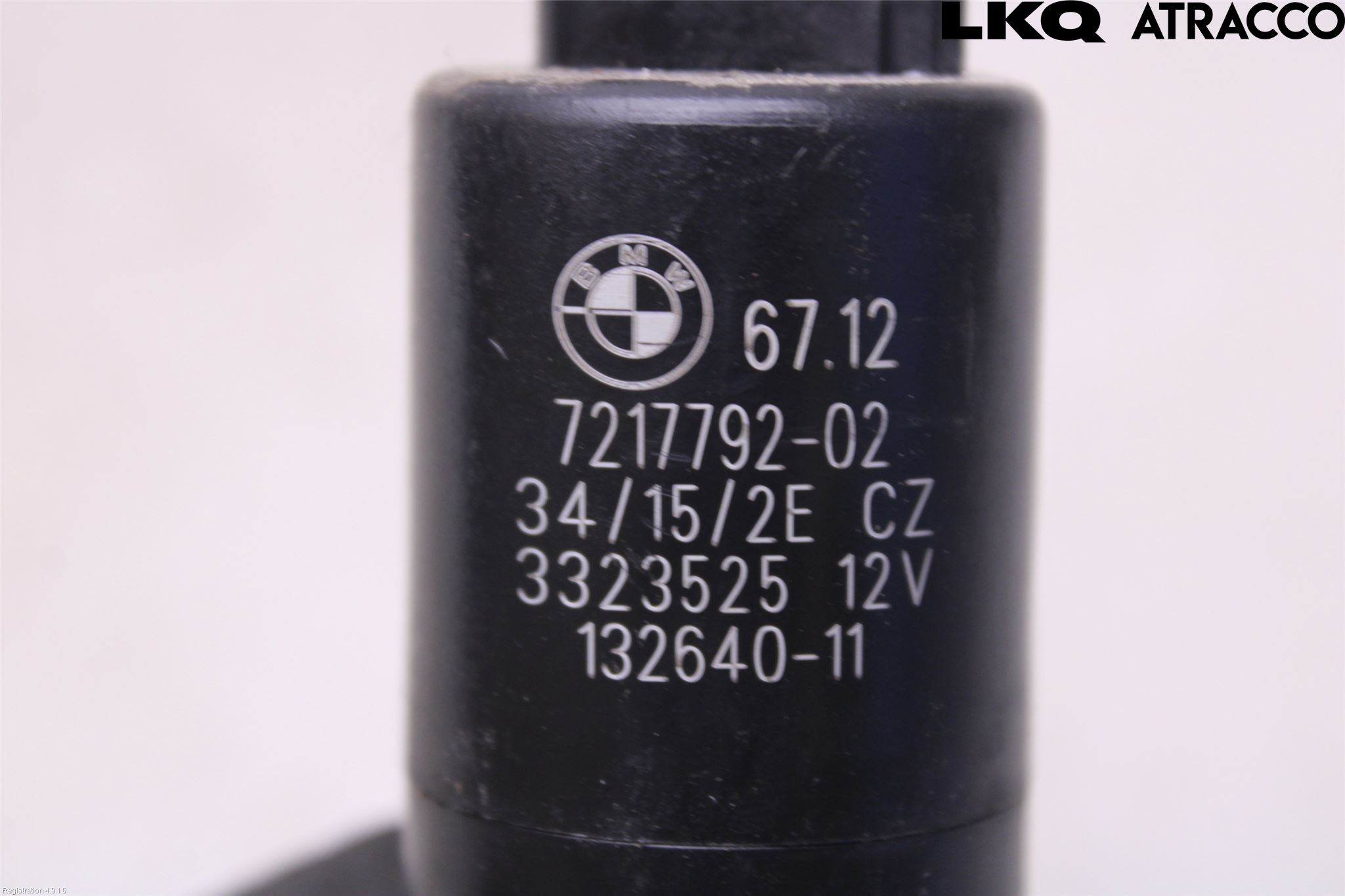 BMW 1 F20/F21 11-19 Spolarpump Högtryck