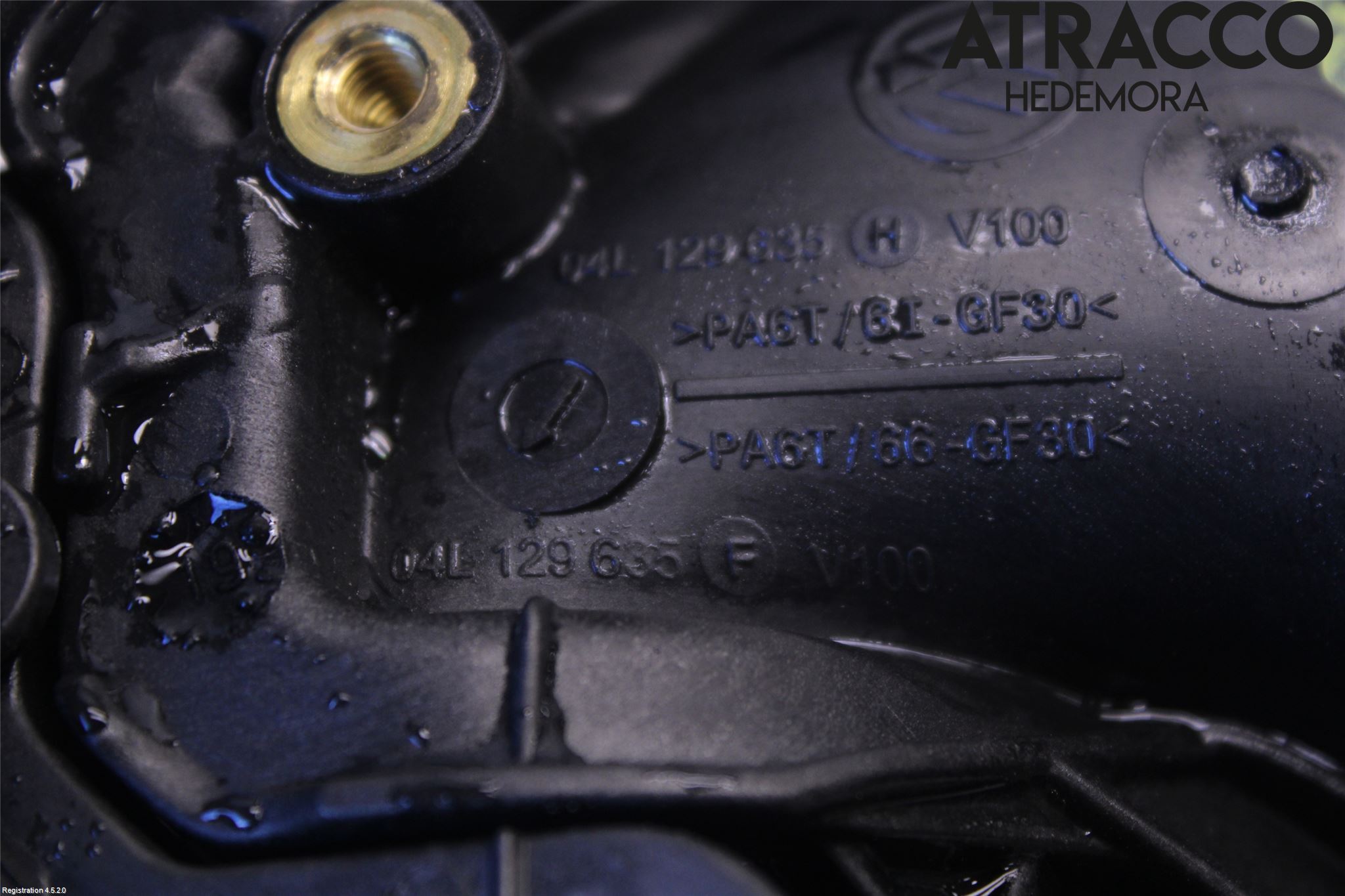 Audi A4/S4 B9 16-19 Kylarslang Fördelningsrör