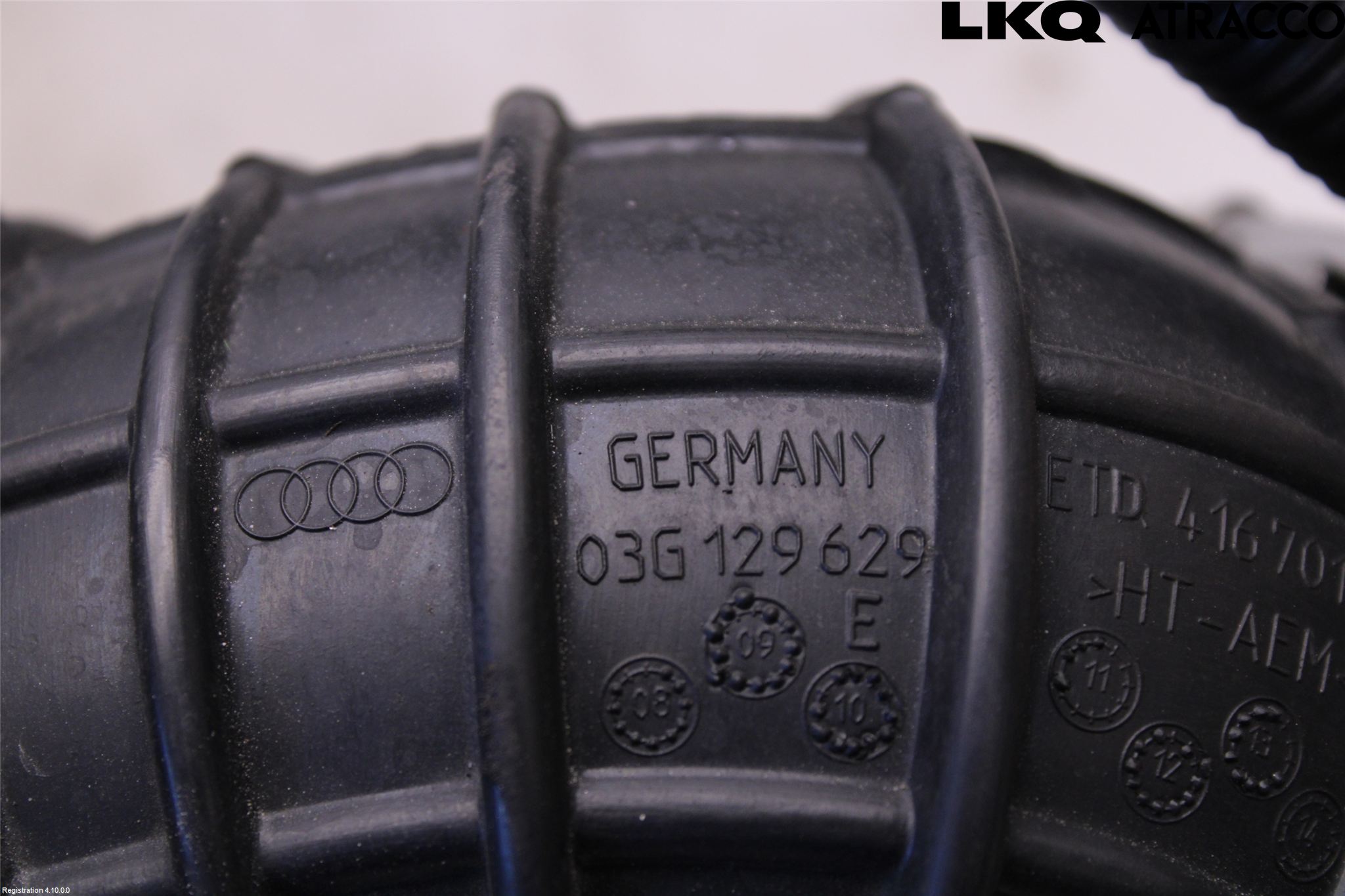 Audi A4 12-15 Injgummibälg-Slang