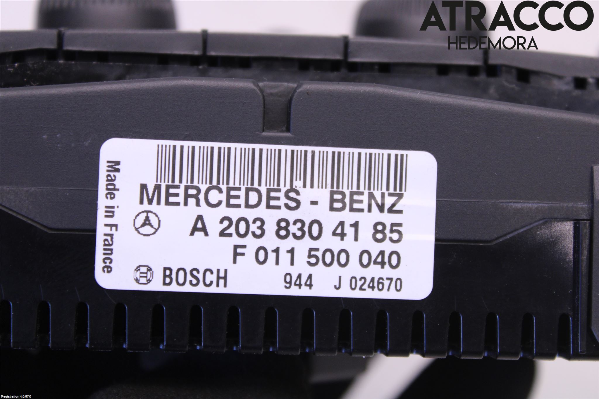 Mercedes-Benz MB CLC-KLASS (CL203) 08-11 Ac Styrenhet Ac Manöveren