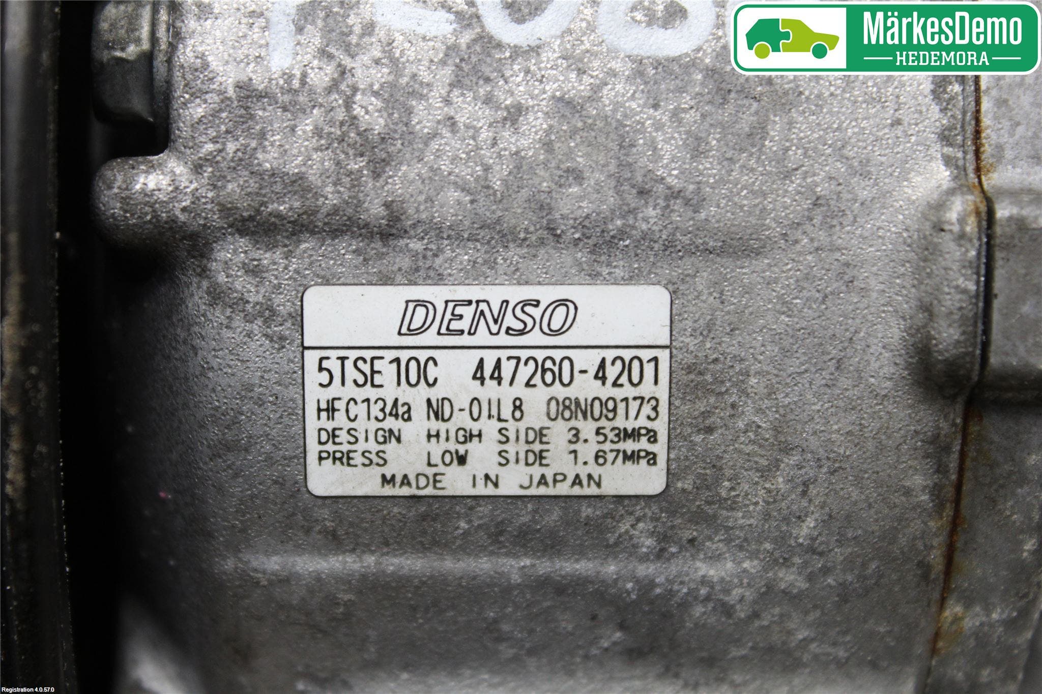 Toyota VERSO-S 11-16 Ac Kompressor