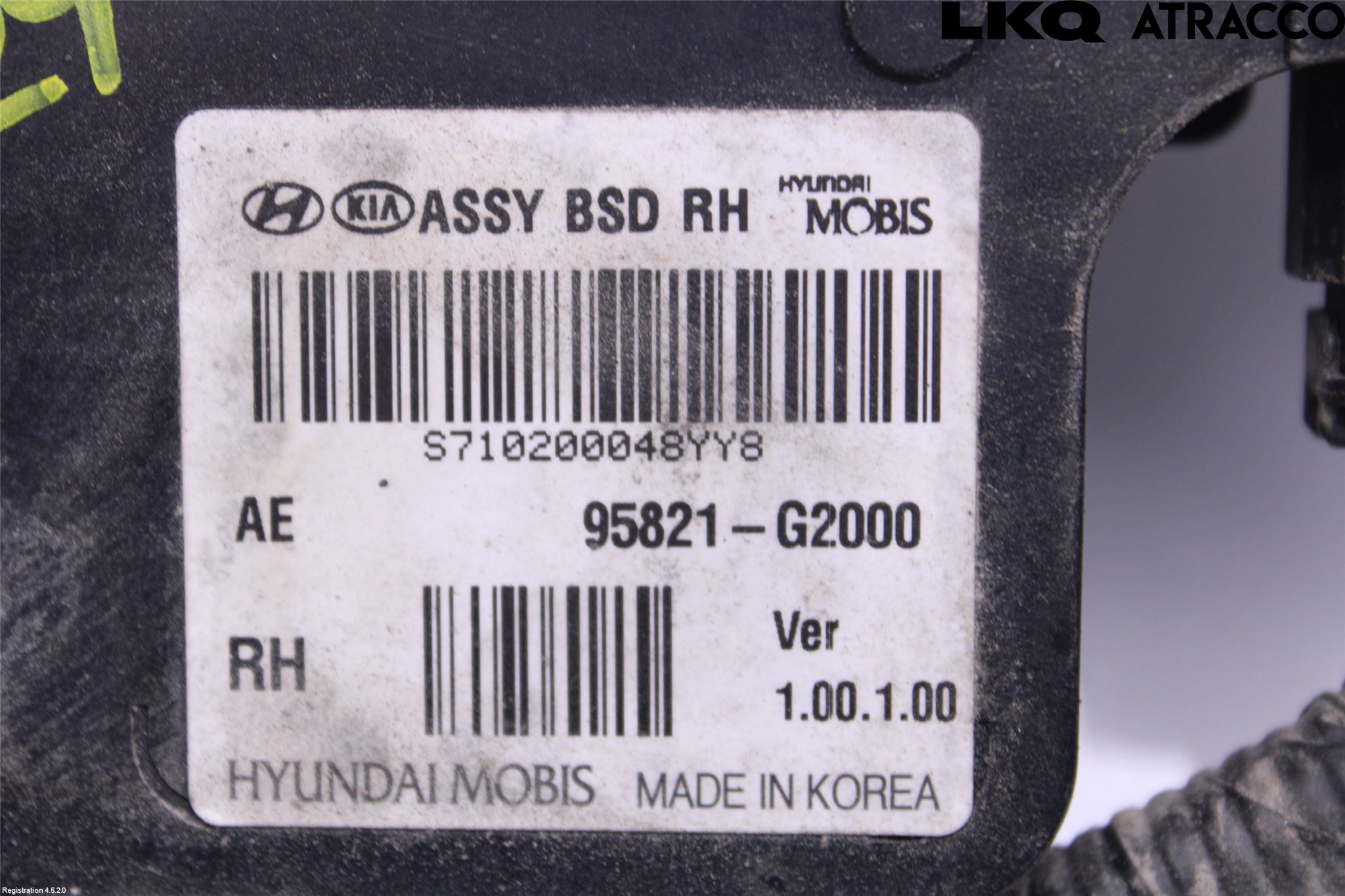 Hyundai IONIQ AE 17-22 Sensor Aktivt Kollisionsskydd