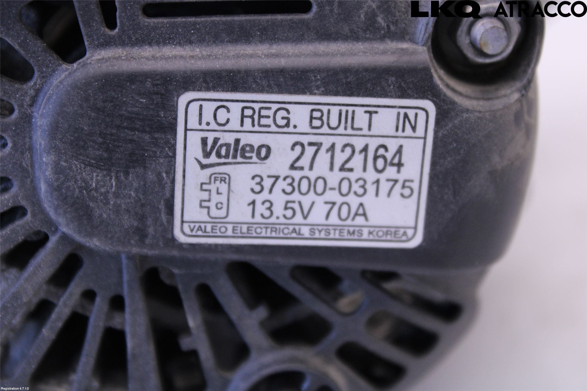 Kia PICANTO 17- Generator