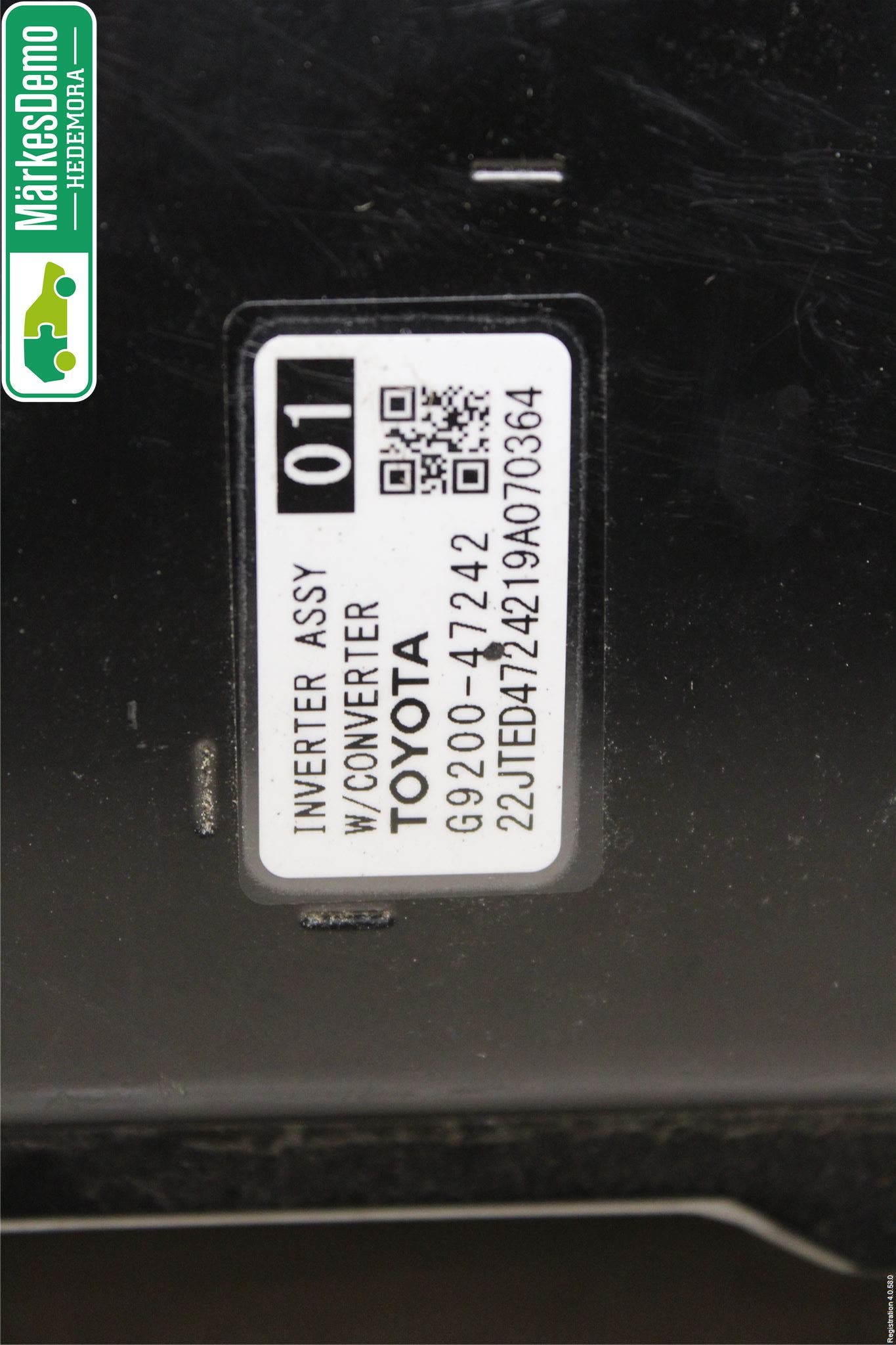 Toyota COROLLA 19- Hybridconverter