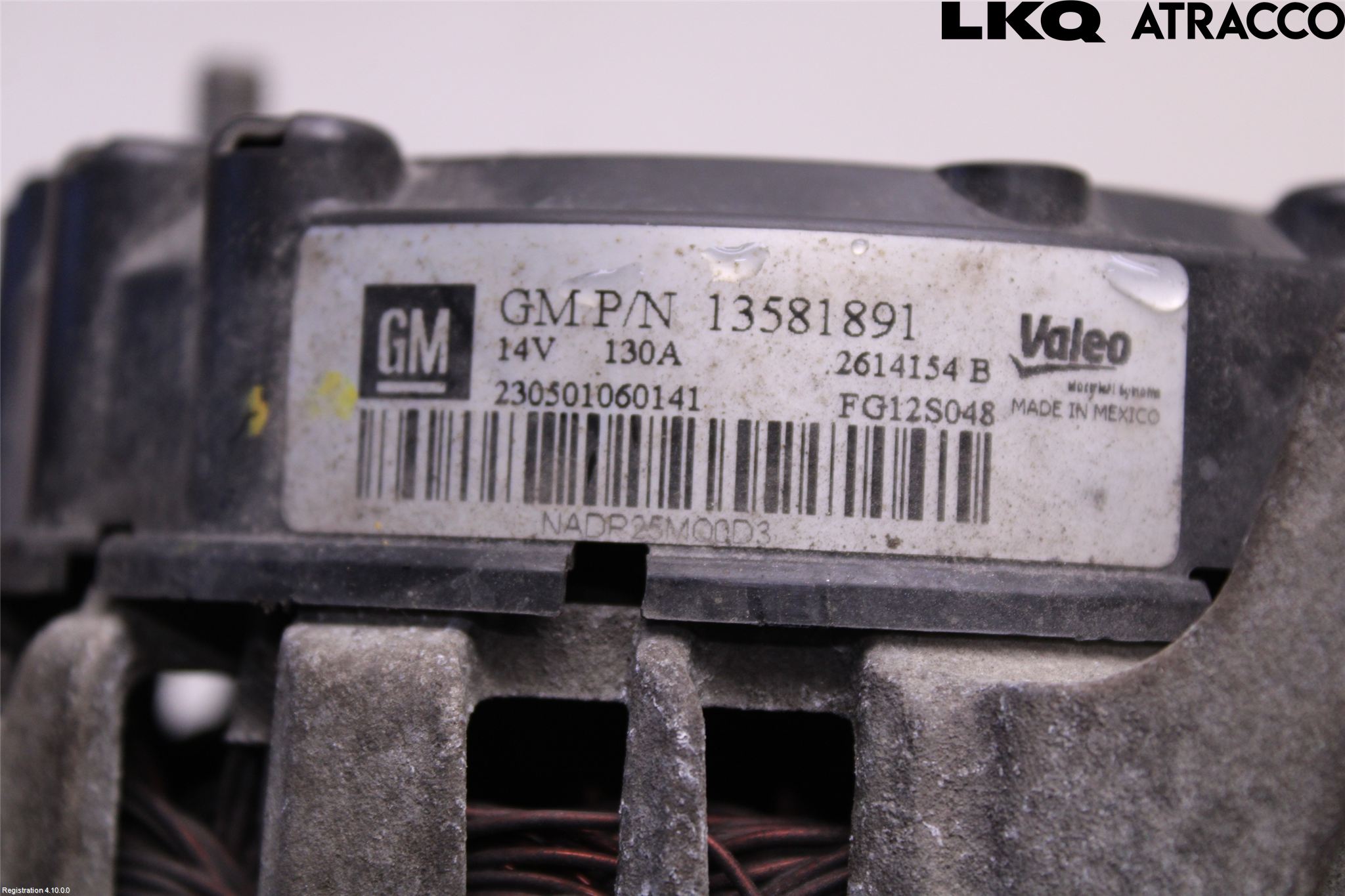 Opel ASTRA J 10-15 Generator