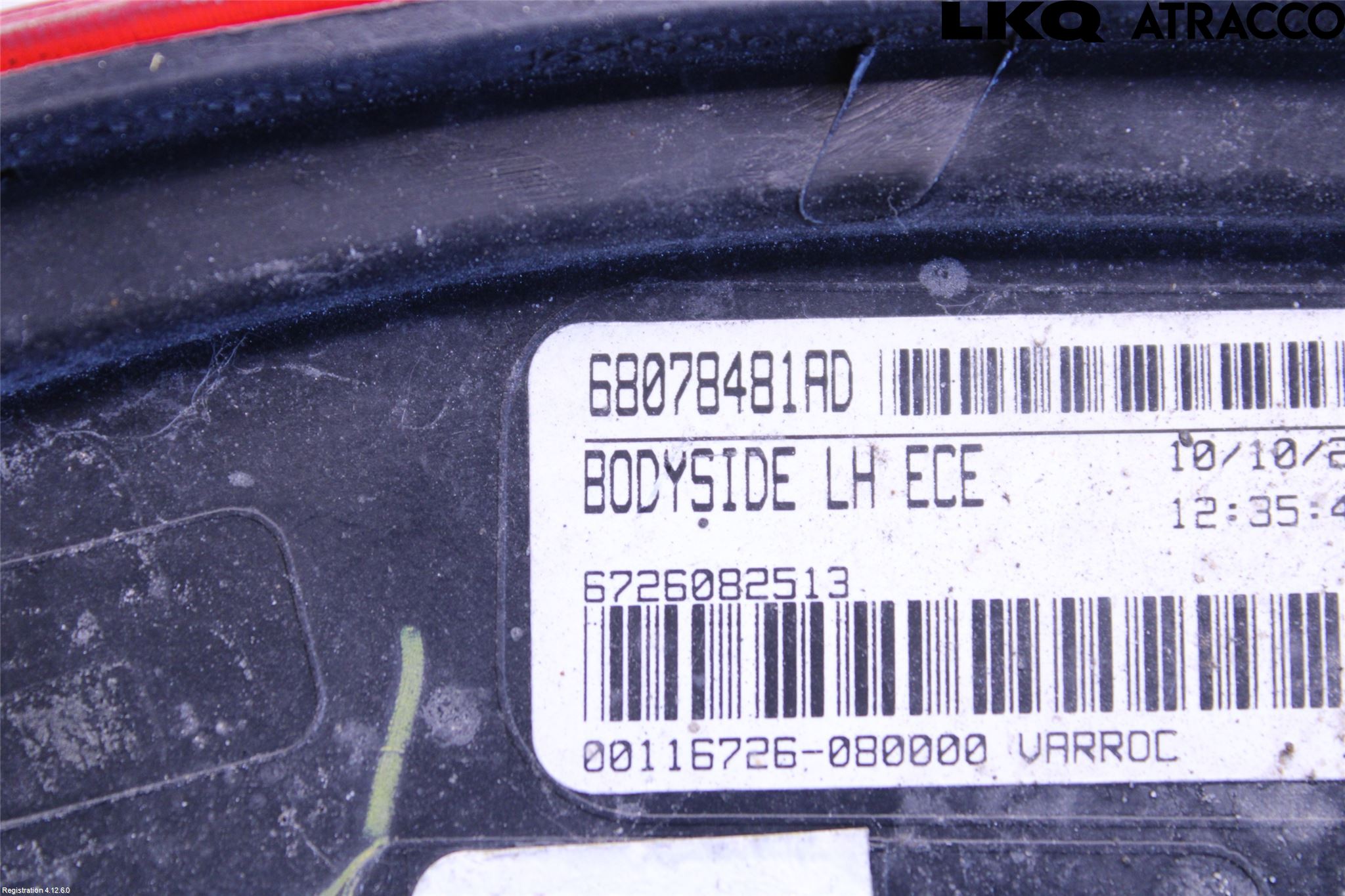 Fiat FREEMONT Bakljus Vänster