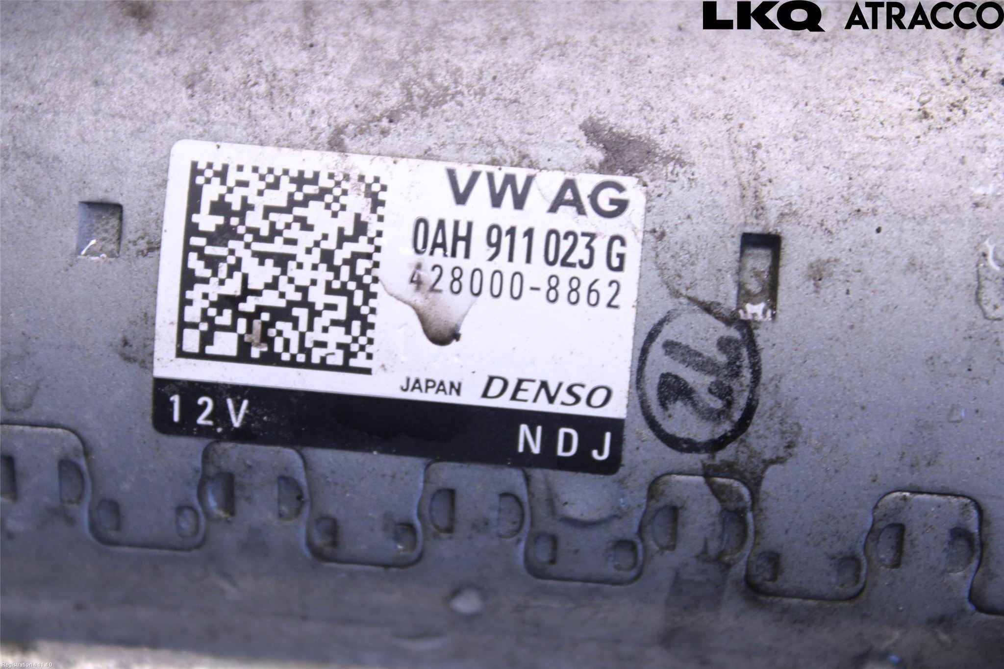 Volkswagen VW GOLF / E-GOLF VII 13-20 Startmotor