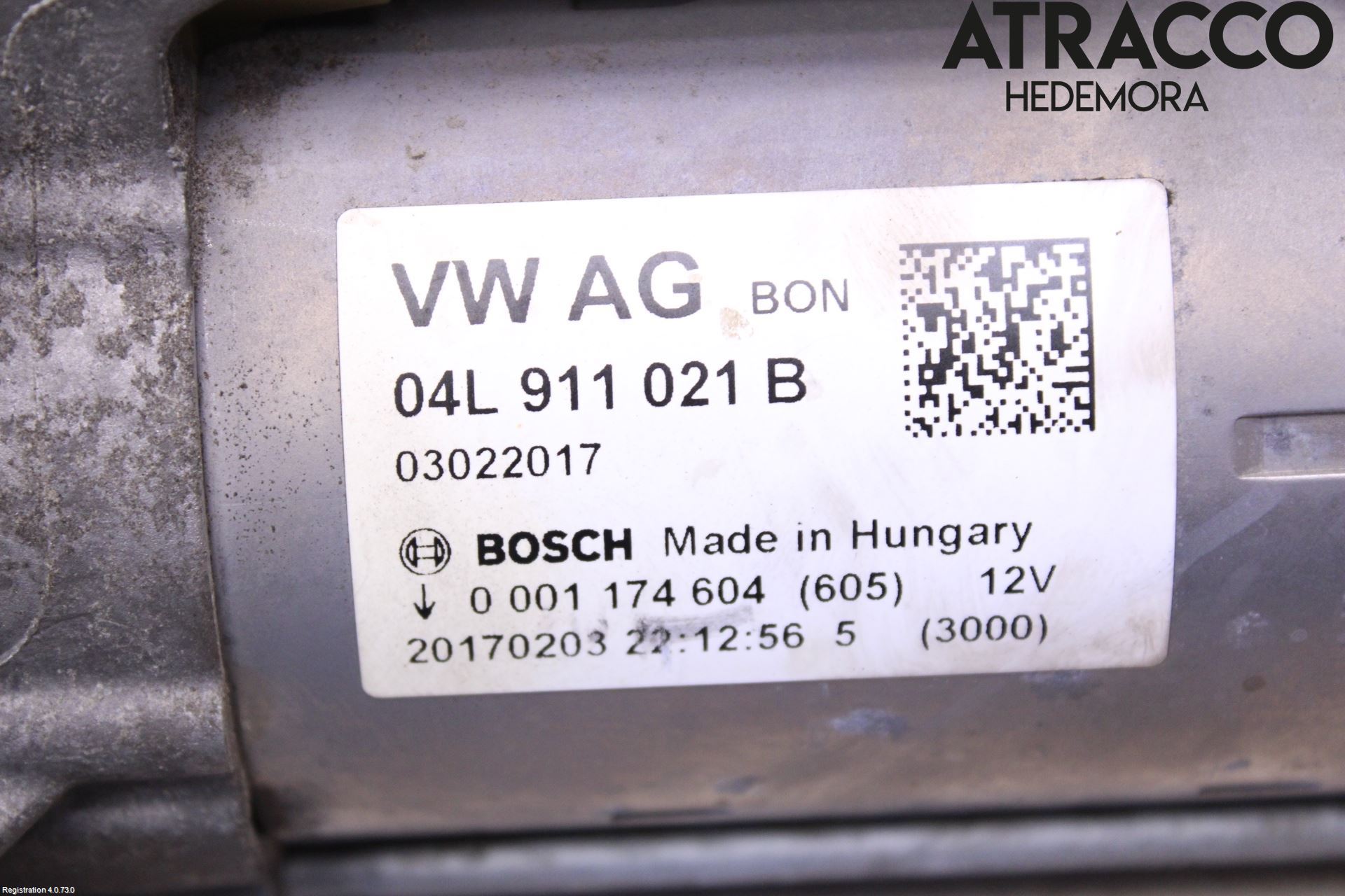 Audi A5 17- Startmotor Diesel