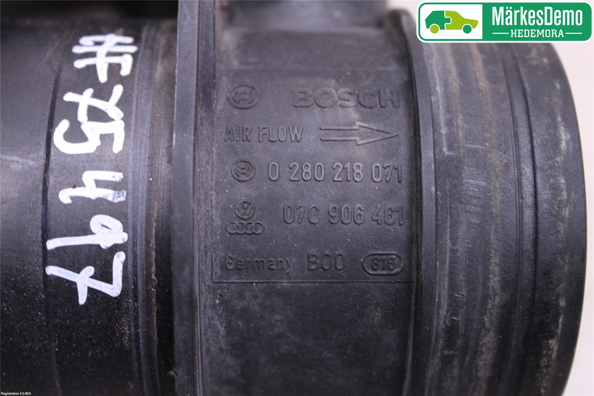 Porsche CAYENNE 03- Injluftmassamätare