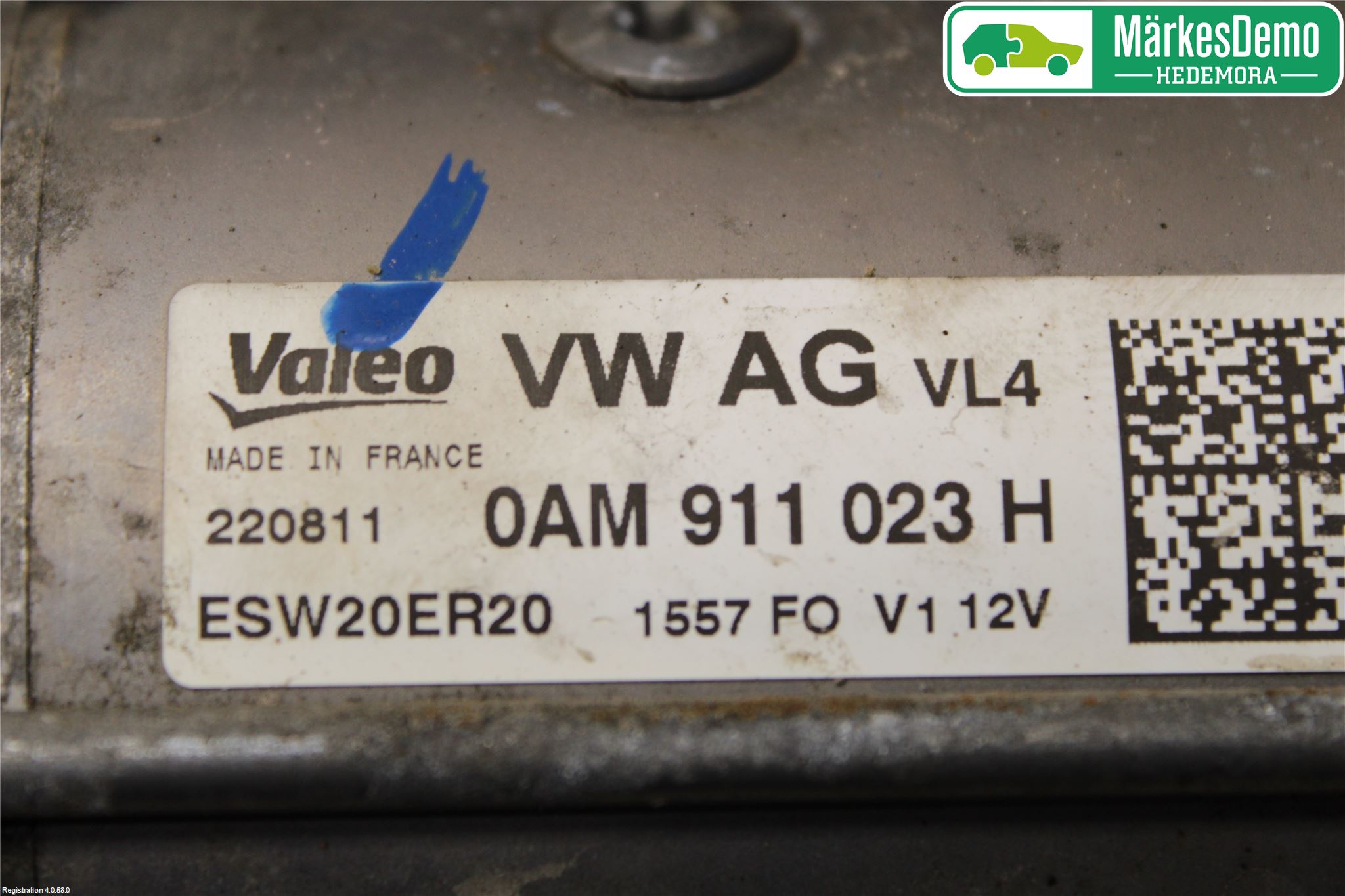 Volkswagen VW GOLF VI 09-13 Startmotor Diesel