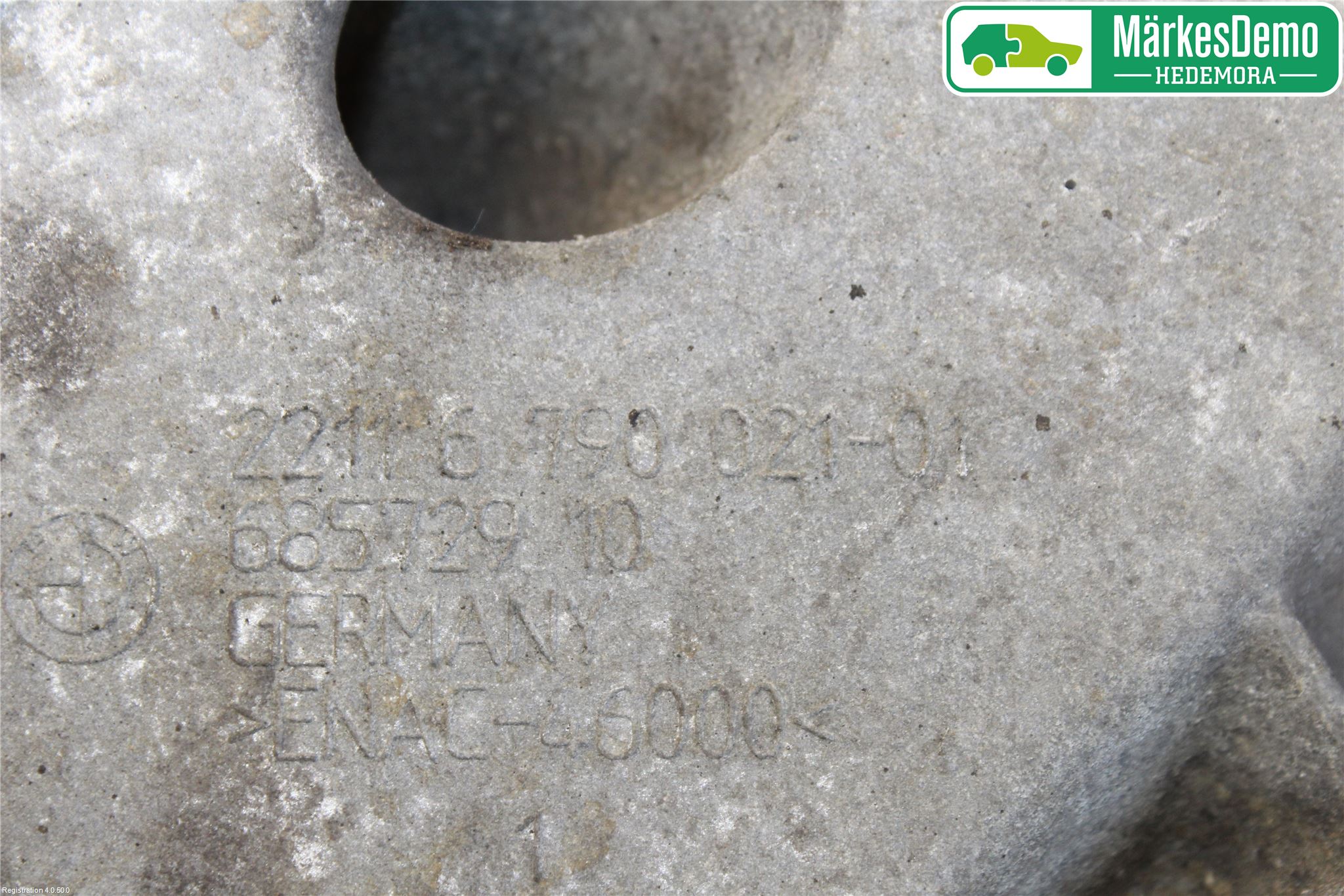 BMW X6 E71/E72   08-14 Motorfäste