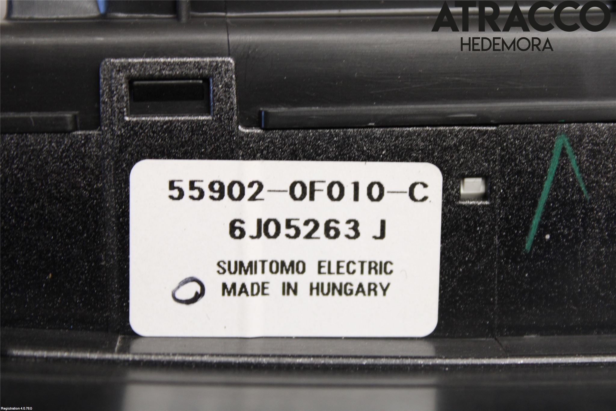 Toyota COROLLA VERSO 04-07 Strömställare Ac