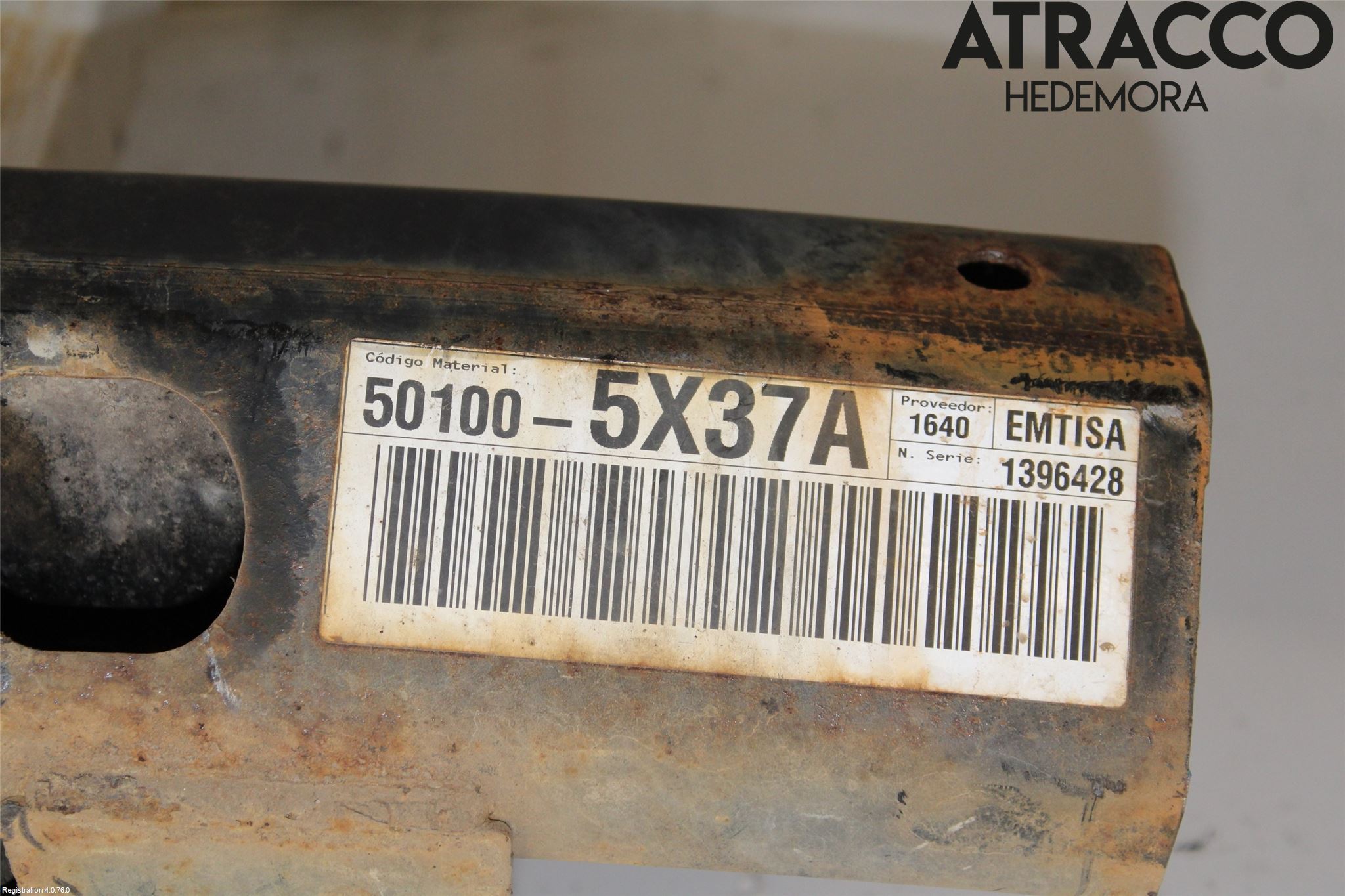 Nissan NAVARA 05-16 Stötfångarbalk Fram