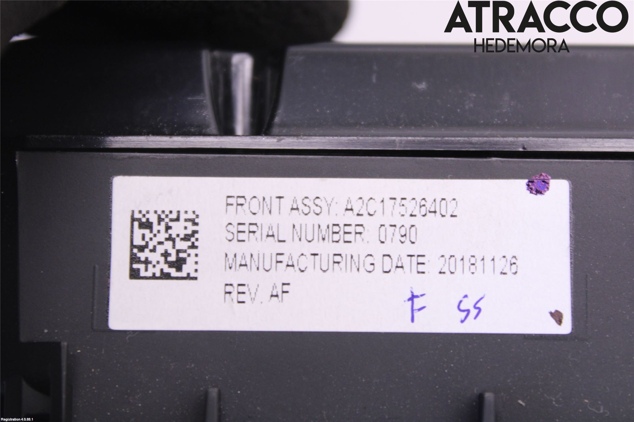 Mazda 3 IV 19- Ac Styrenhet Ac Manöveren