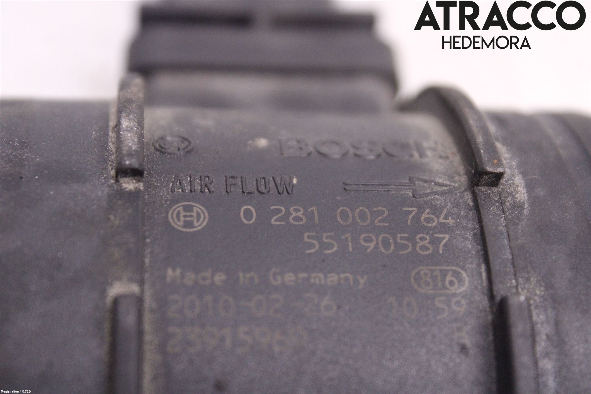 Saab 9-3 VER2/VER3 08-15 Injluftmassamätare