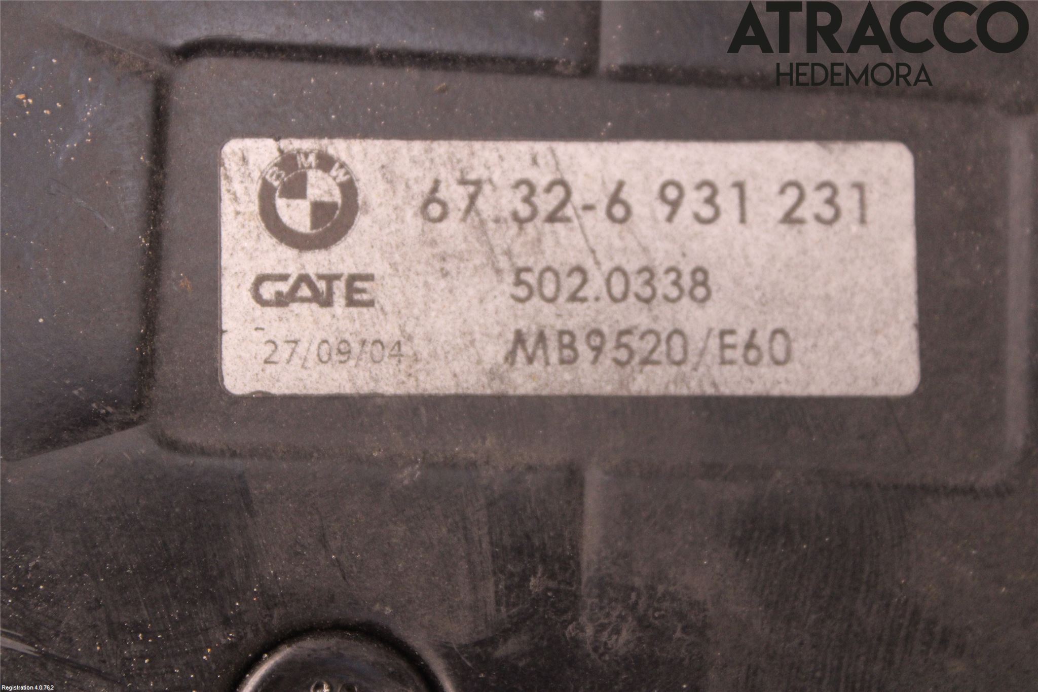 BMW 5 E60/61 Sed/Tou 02-10 Kylfläkt El