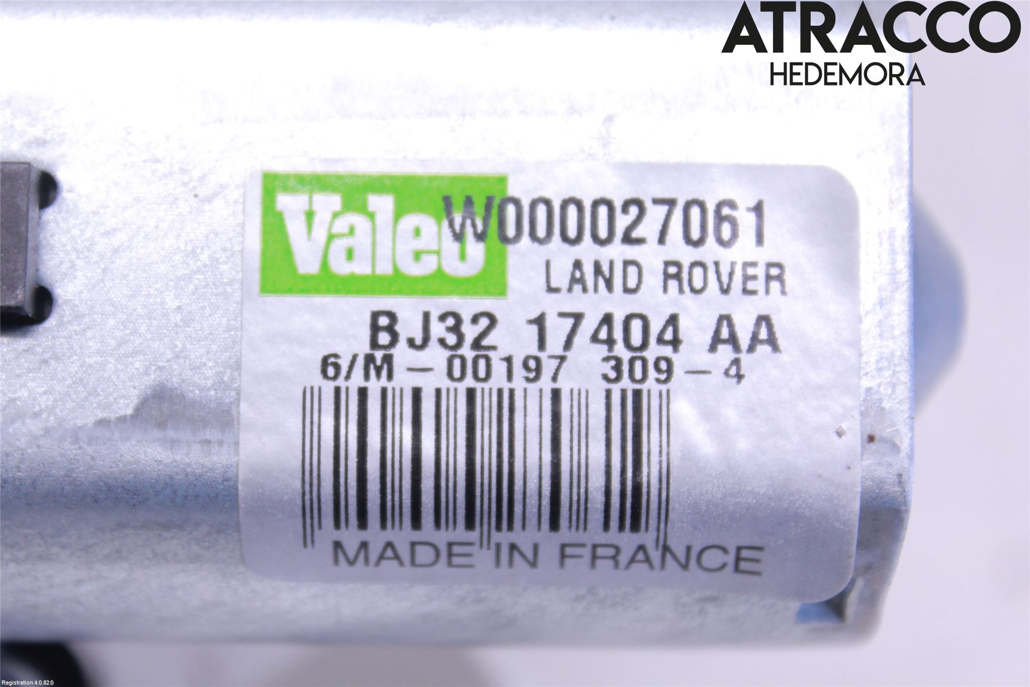 Landrover LAND ROVER RANGE ROVER EVOQUE (L538) 11-18 Torkarmotor Baklucka