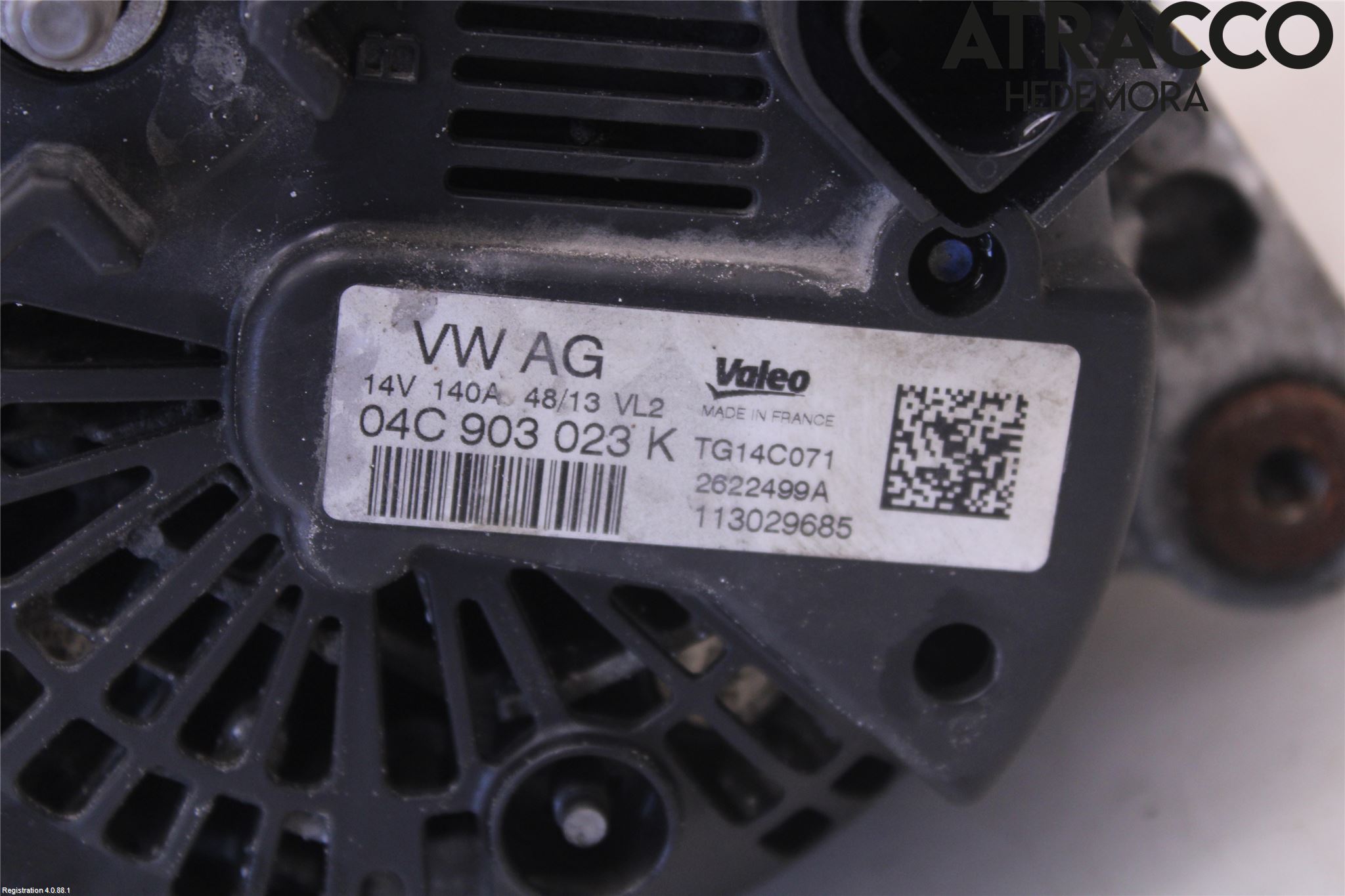 Volkswagen VW GOLF / E-GOLF VII 13-20 Generator