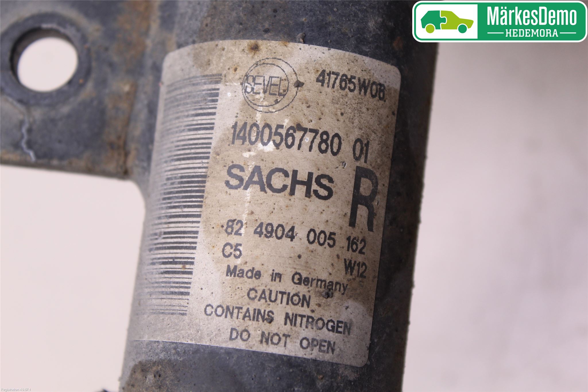 Citroen JUMPY 07-16 Fjäderben Fram Höger