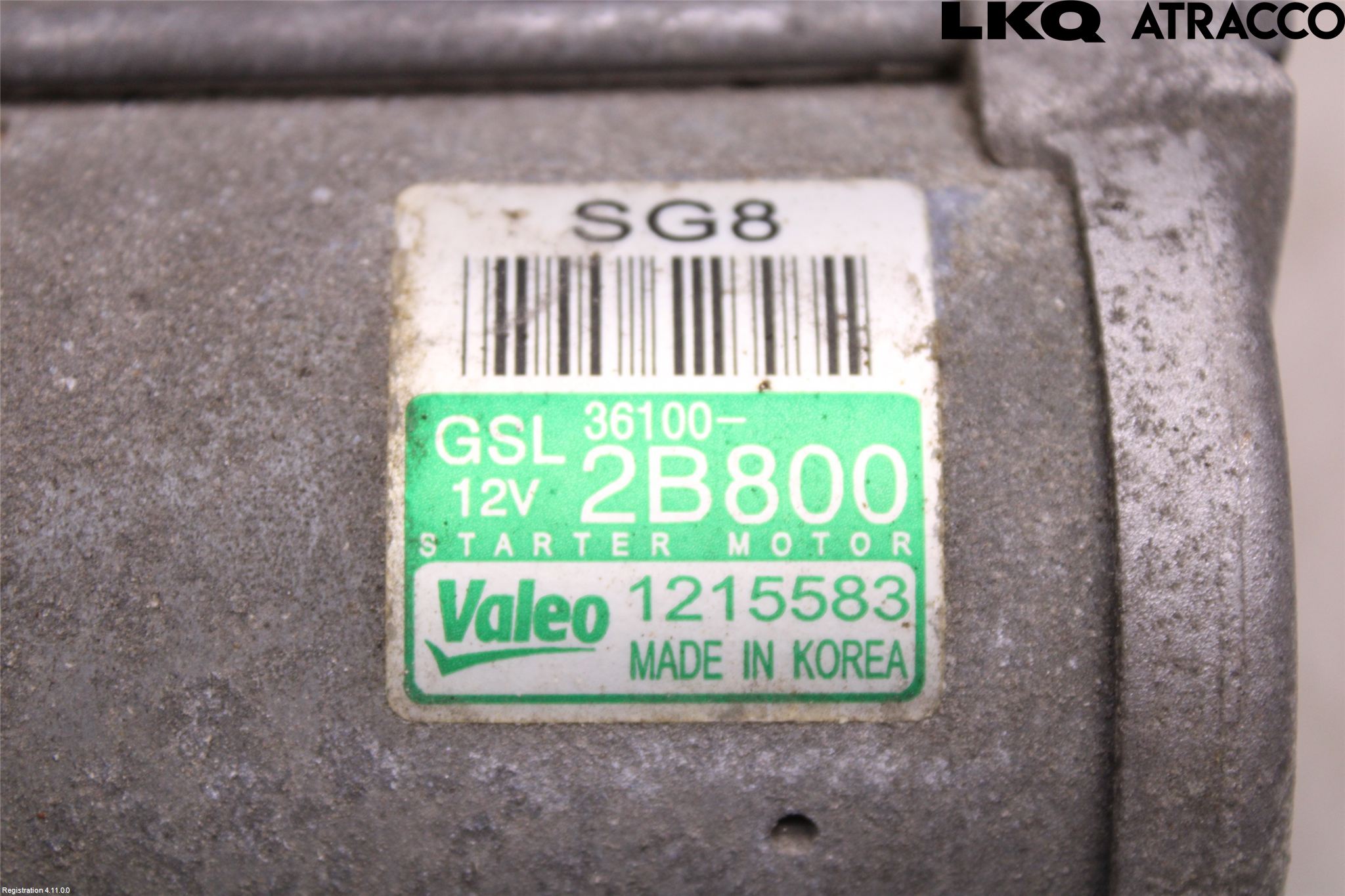 Hyundai TUCSON 05- Startmotor