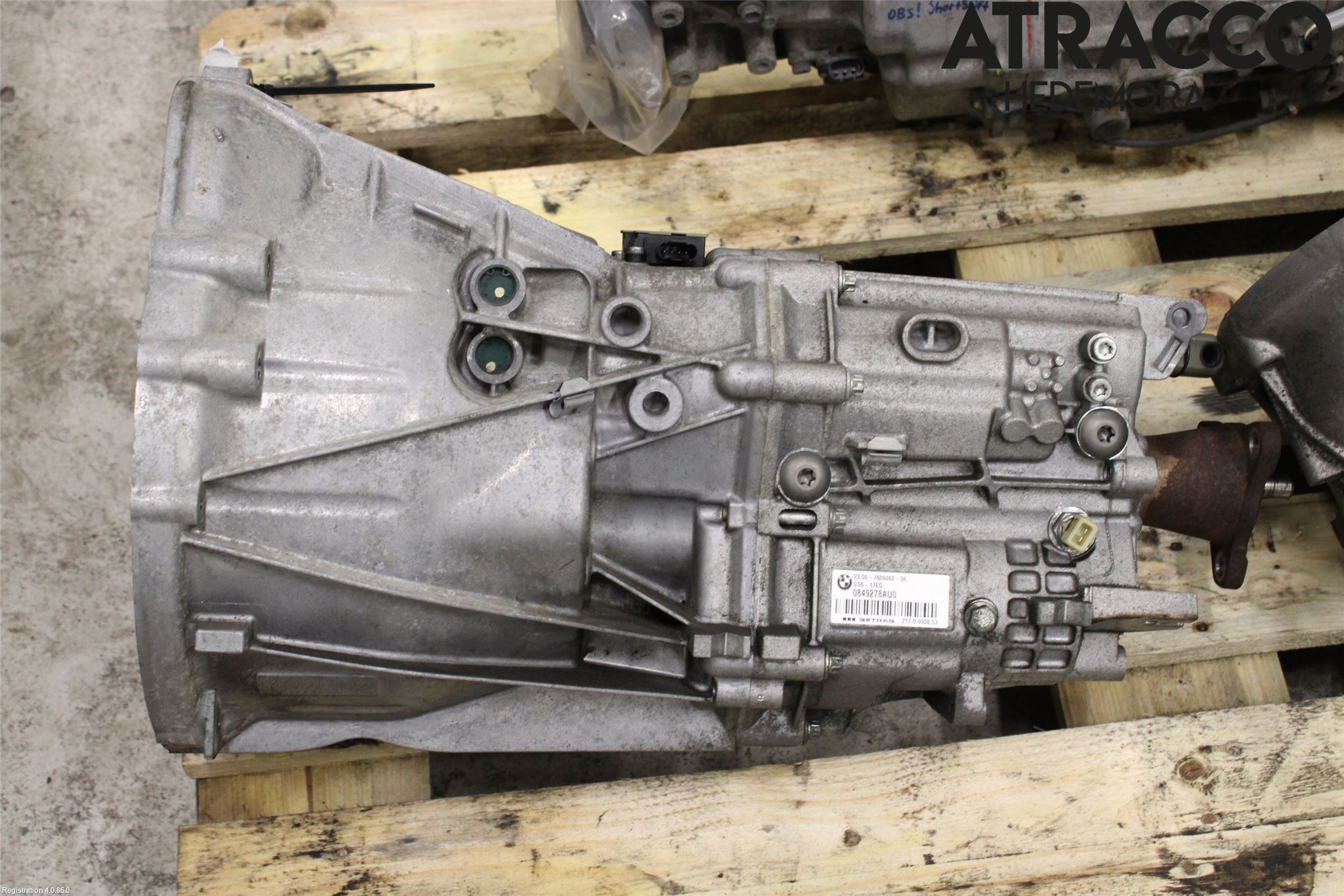 BMW 3 F30/F31/F80 12-19 Växellåda Man 6 Vxl