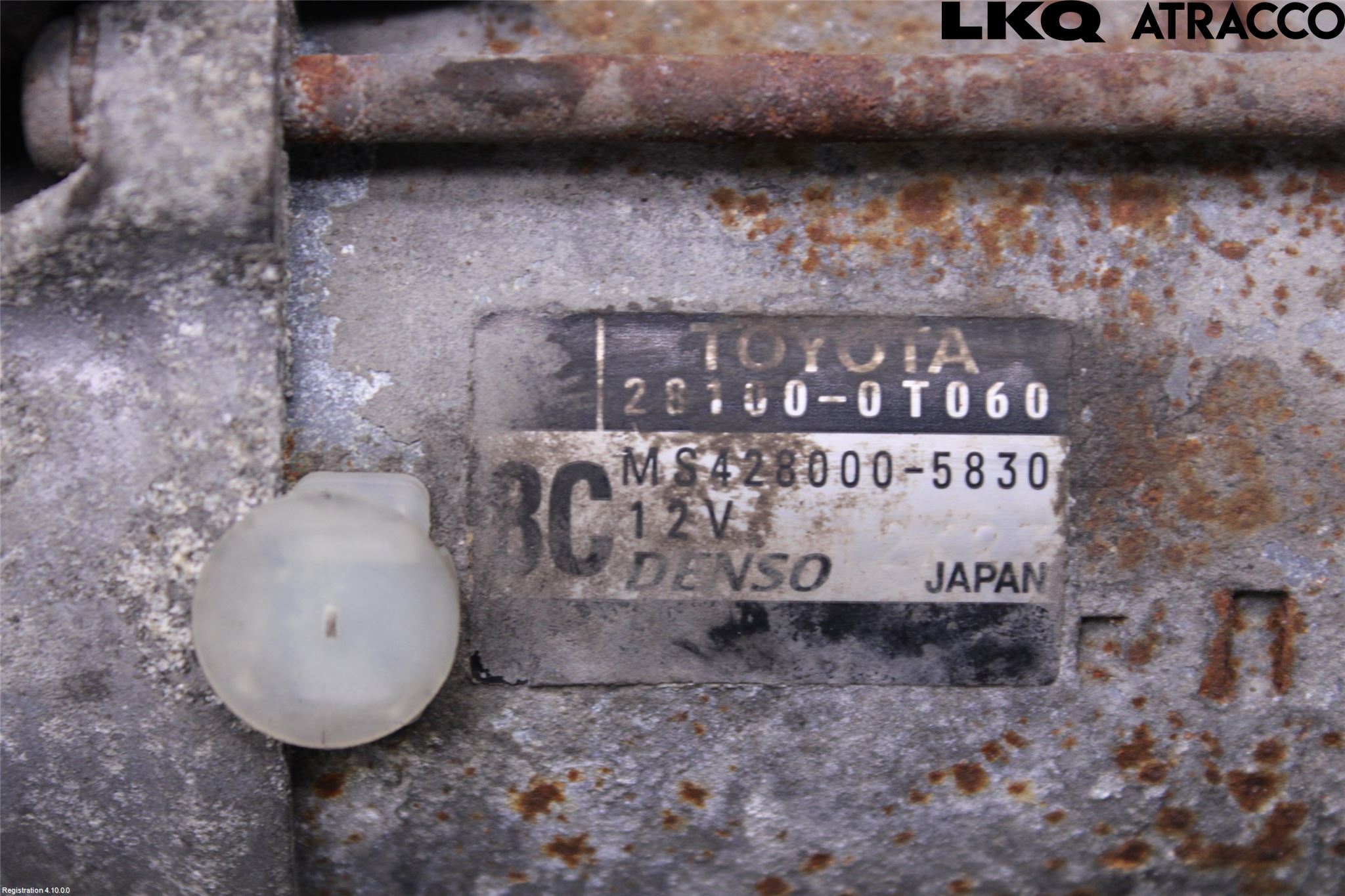 Toyota VERSO 09-18 Startmotor