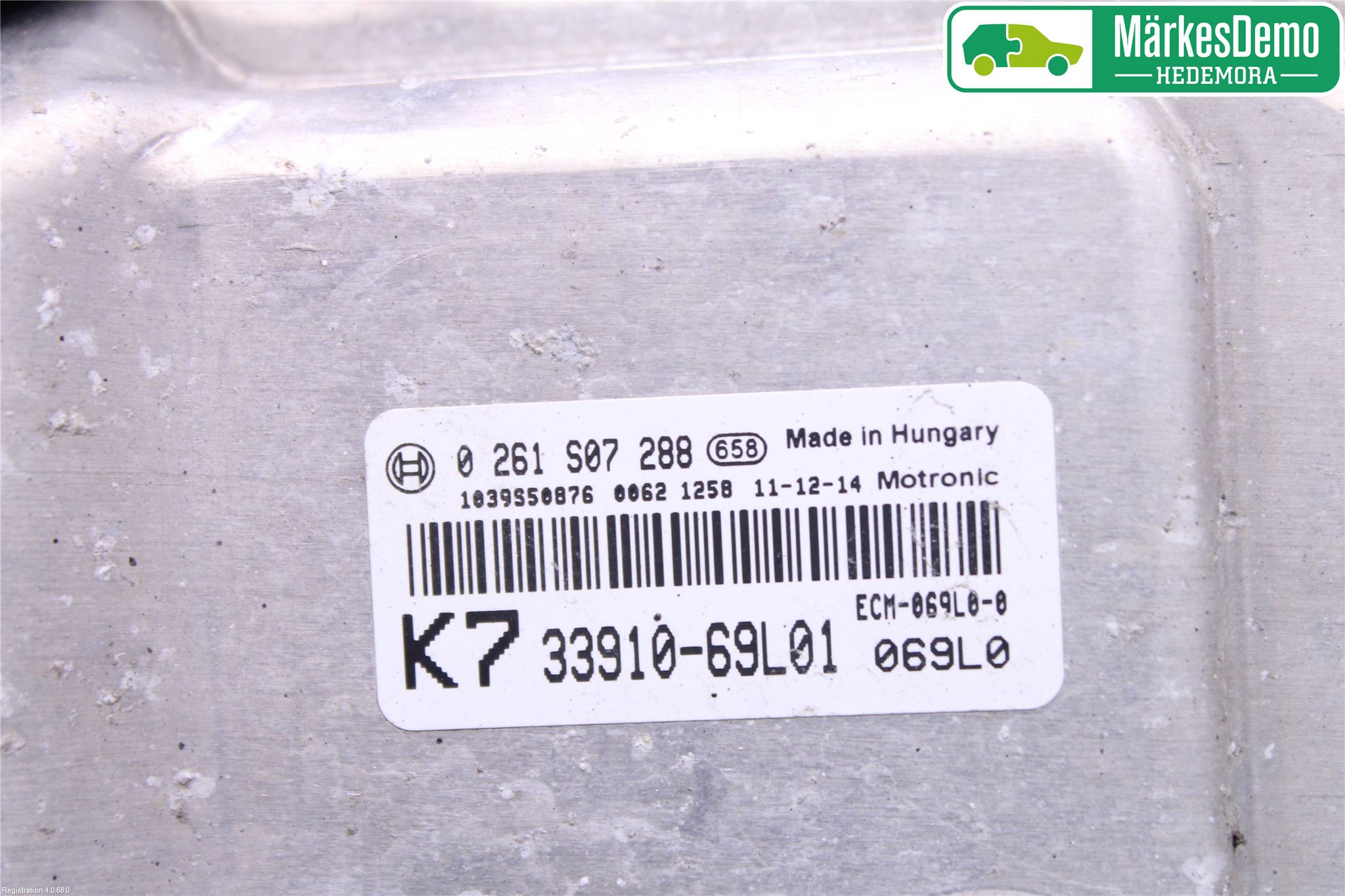 Suzuki SWIFT 11-16 Styrenhet Insprut Bensin