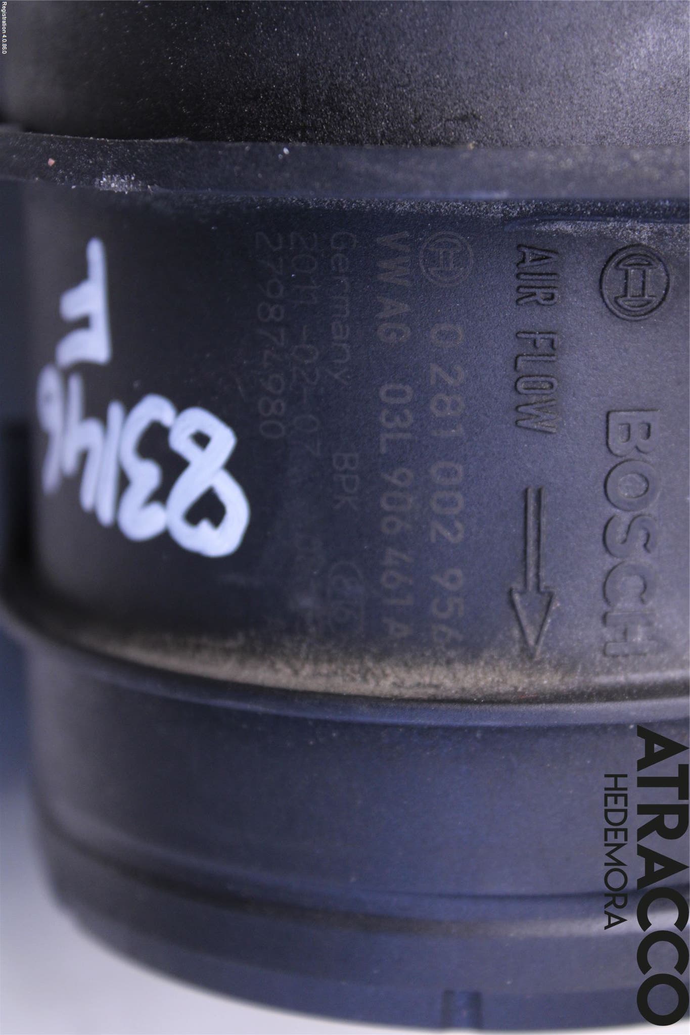 Volkswagen VW SCIROCCO 09-17 Injluftmassamätare