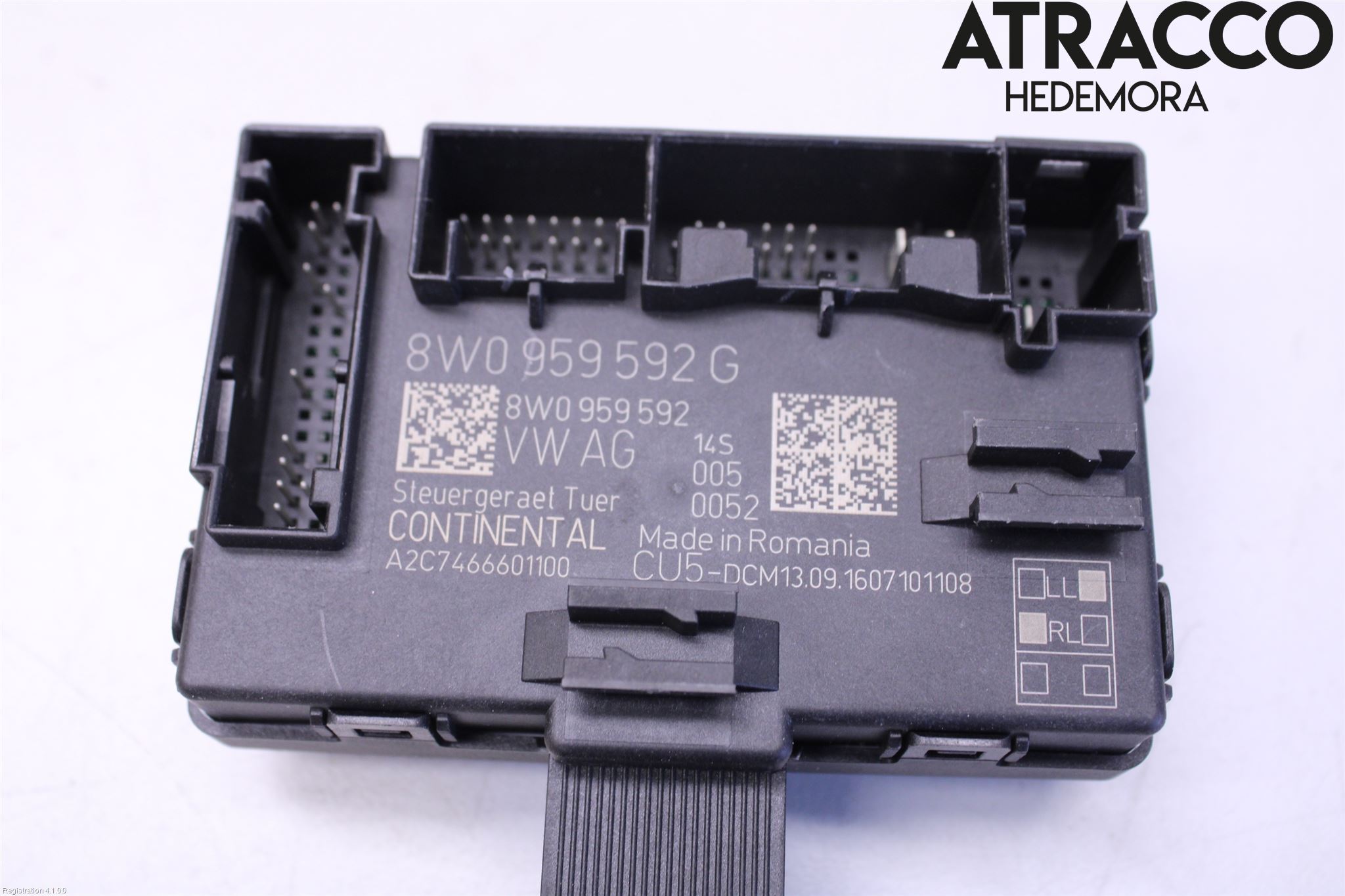 Audi A4/S4 B9 16-19 Styrenhet Dörr