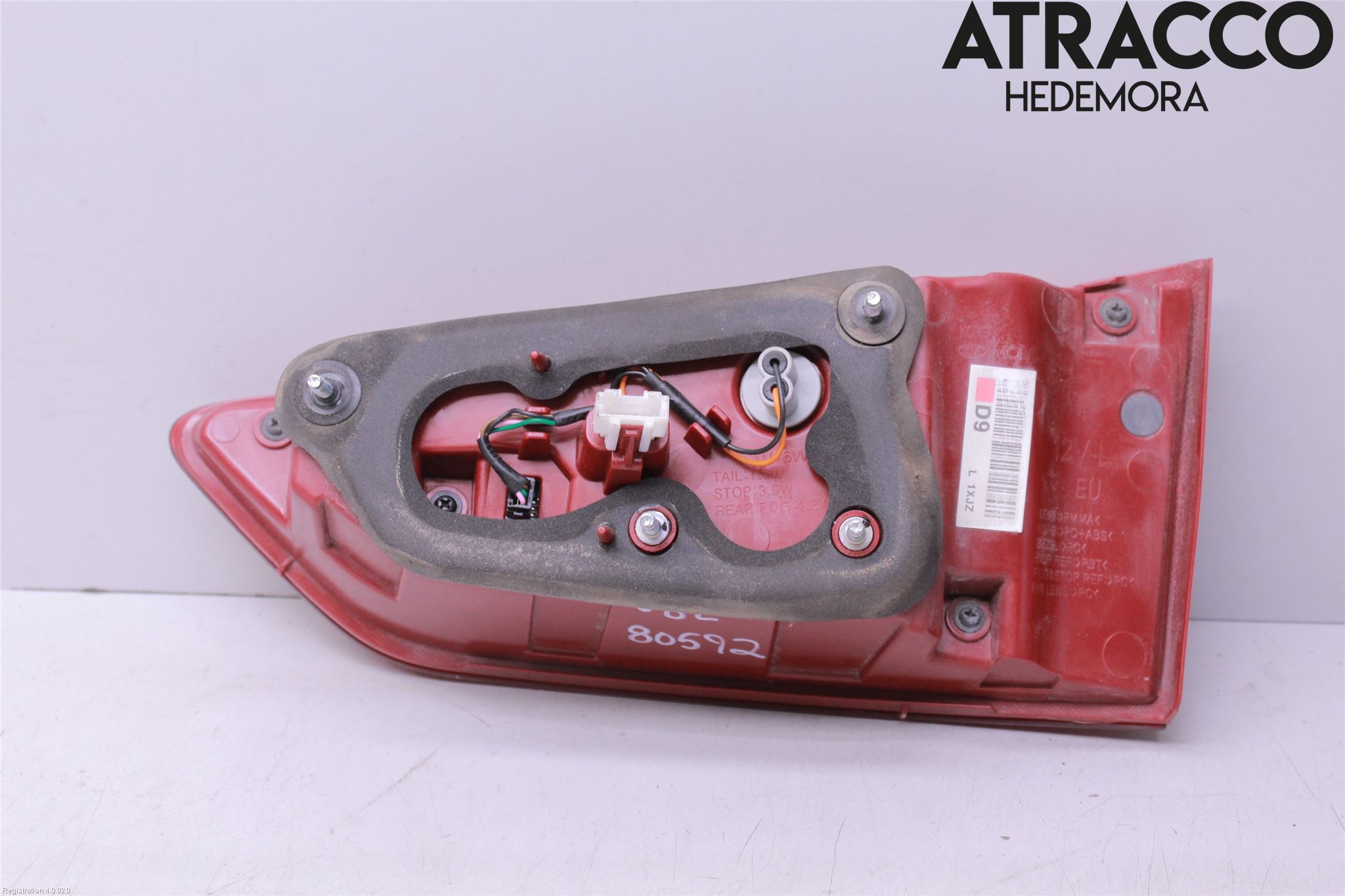 Kia OPTIMA 16-20 Bakljus Lucka Vä