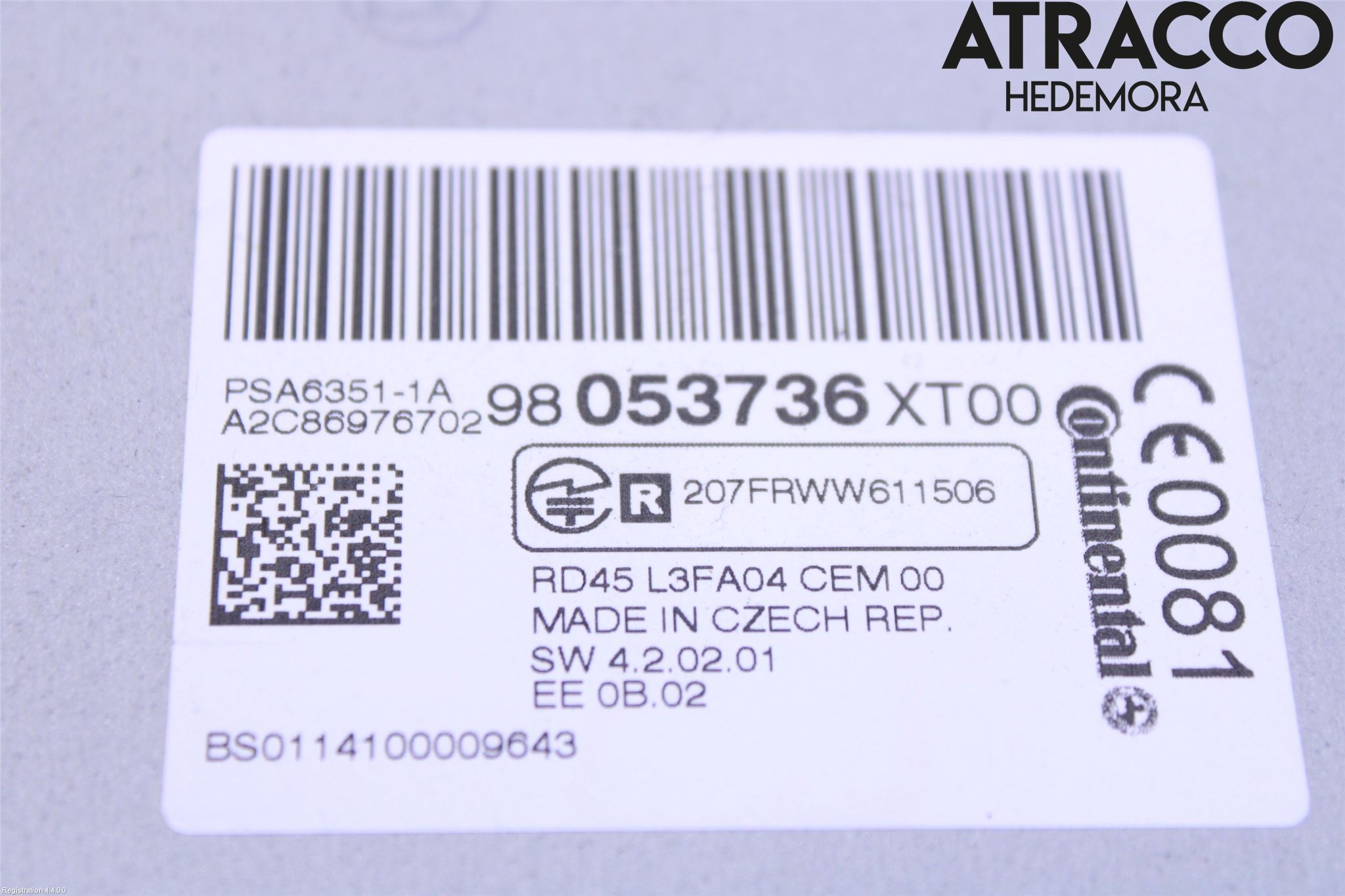 Citroen C3 PICASSO Radio