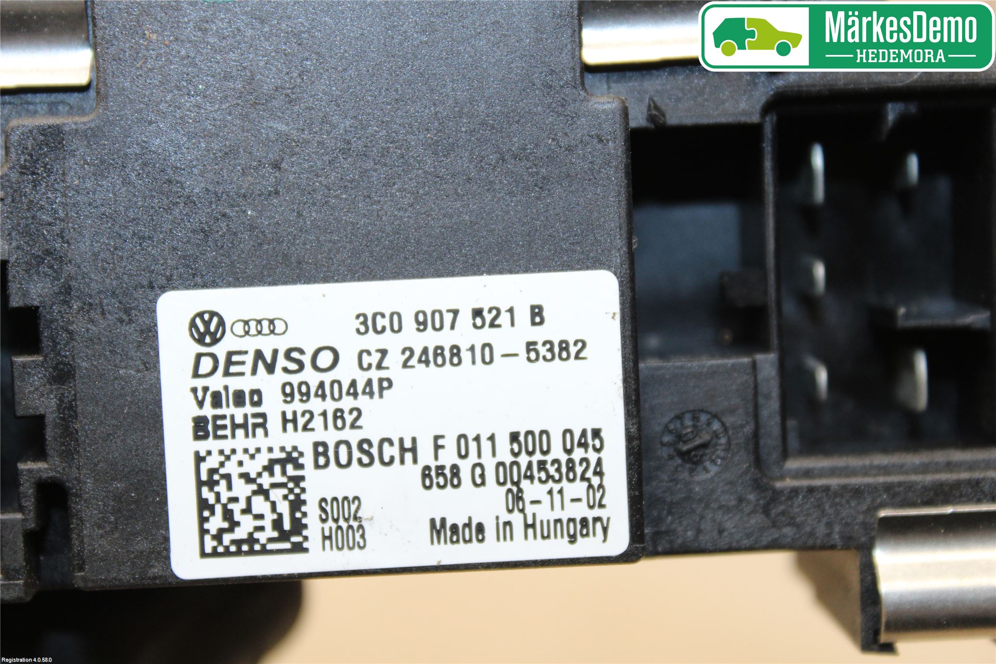 Volkswagen VW TOURAN 03-10 Värmefläktsmotstånd