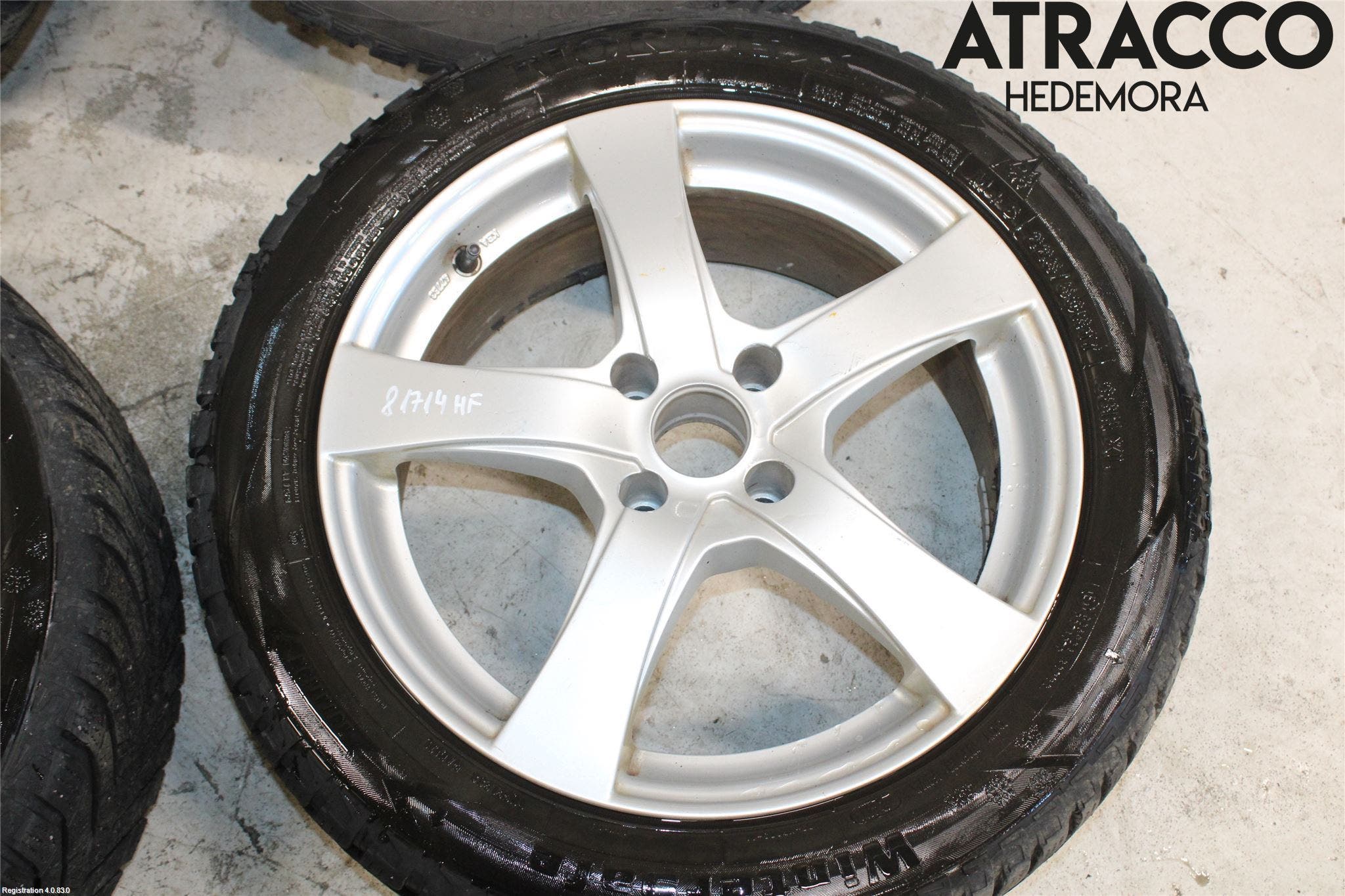 Citroen C4 PICASSO 06-13 Vinterdäck Alumfälg 4St