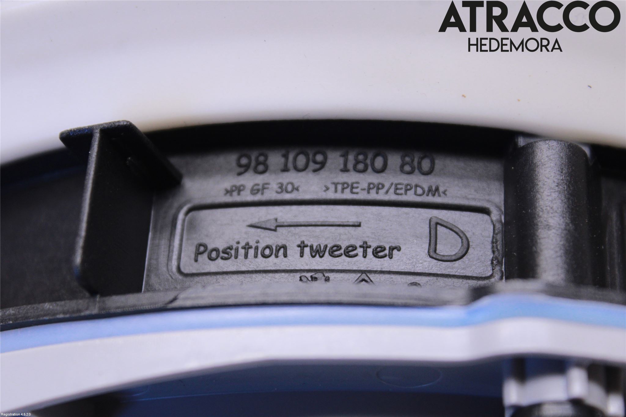 Citroen C4 CACTUS 14-20 Högtalare