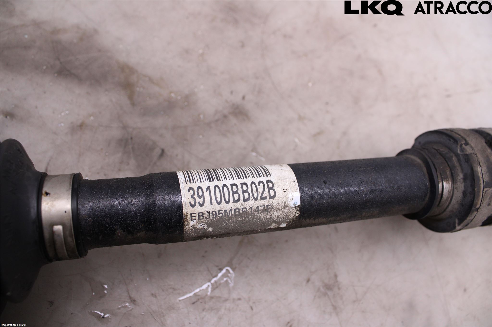 Nissan QASHQAI 10-14 Drivaxel Fram Höger