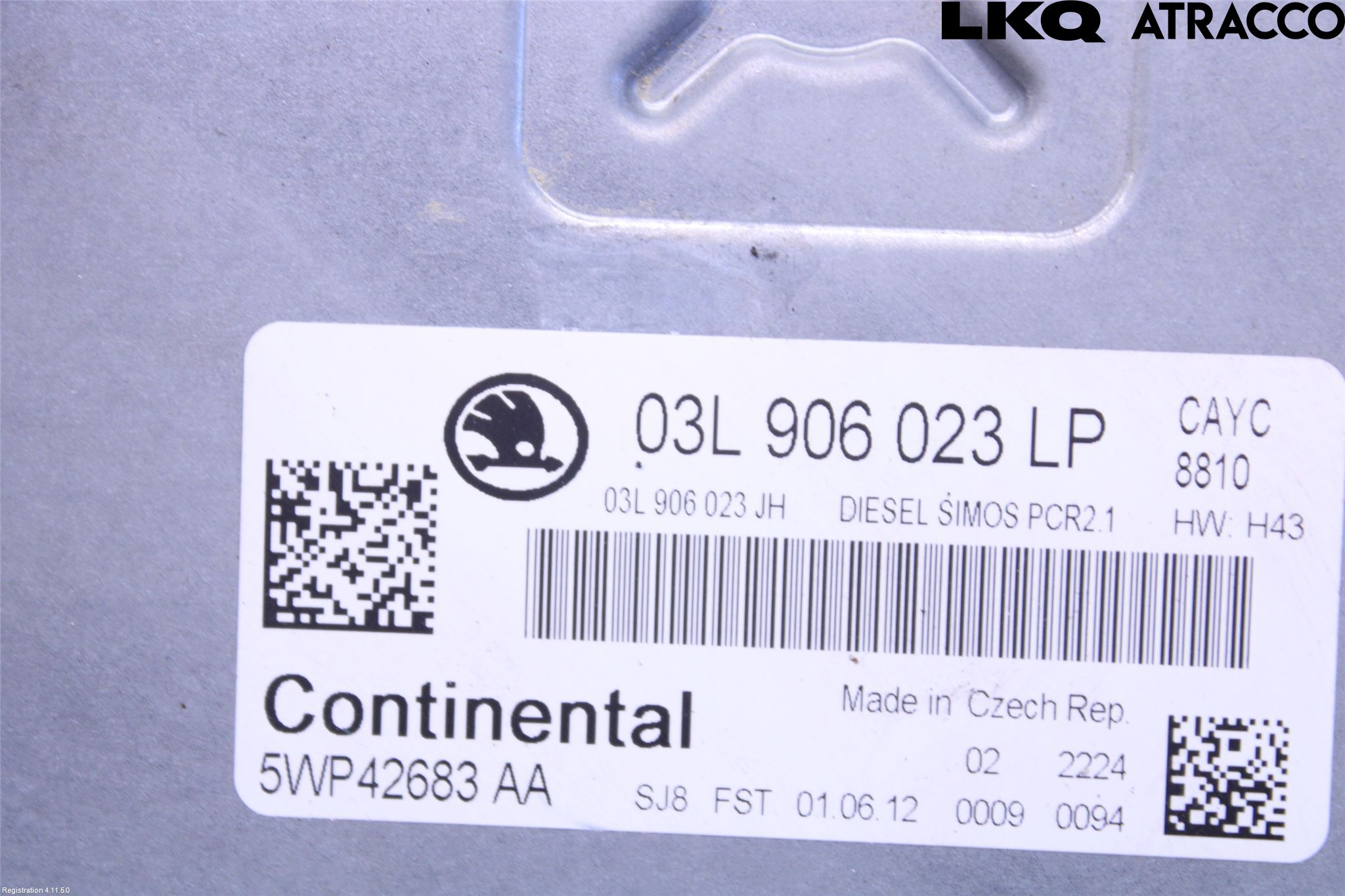 Skoda OCTAVIA (1Z) 05-13 Styrenhet Insprut Bensin