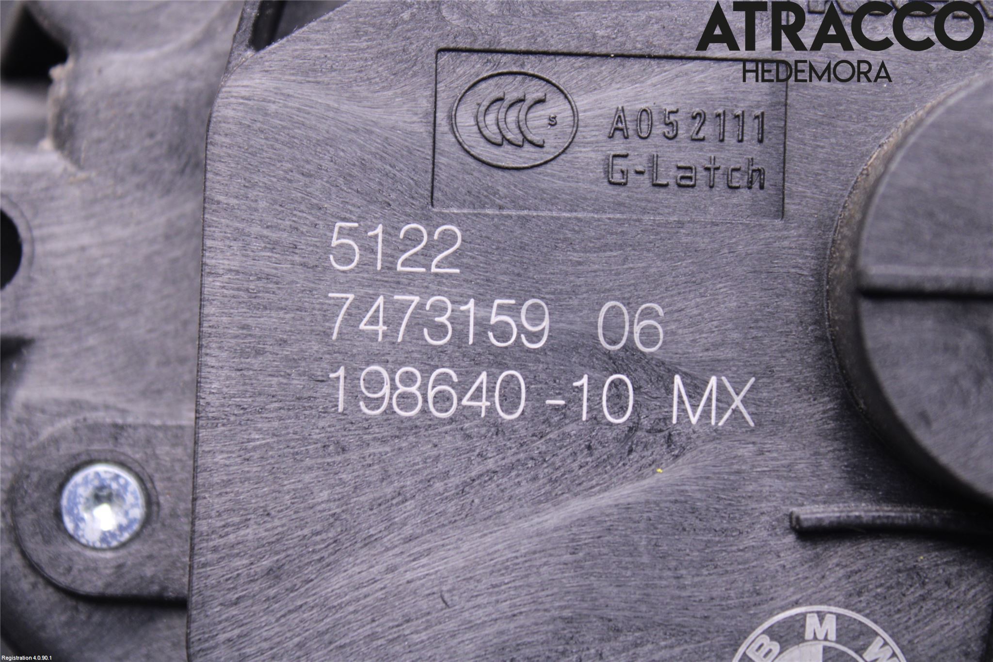 BMW X4 G02 18- Låskista-Dörrlås