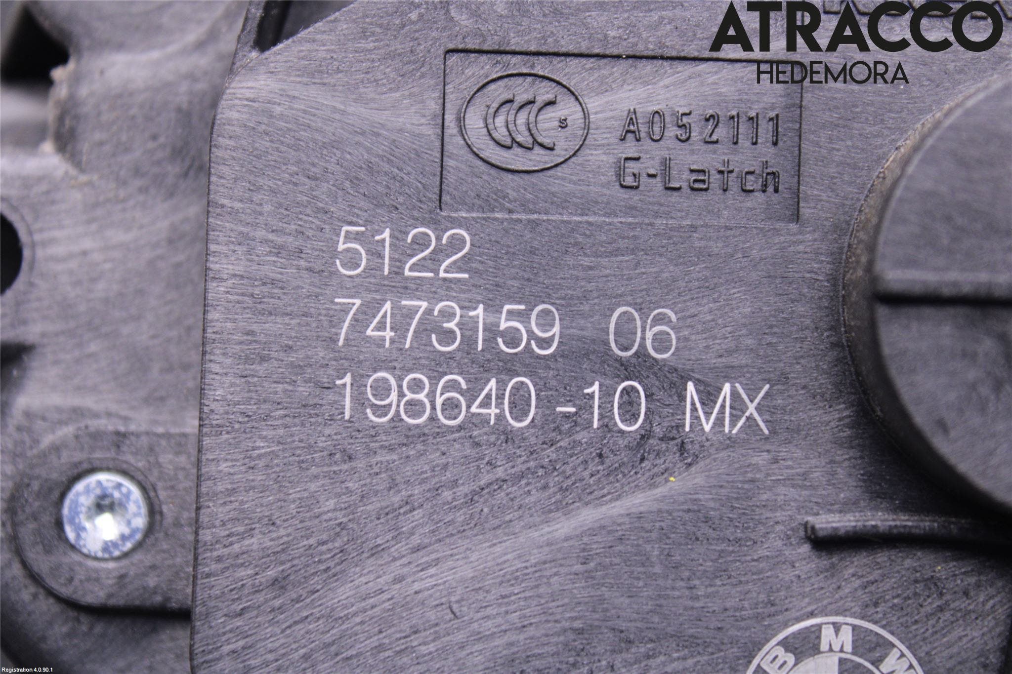 BMW X4 G02 18- Låskista-Dörrlås