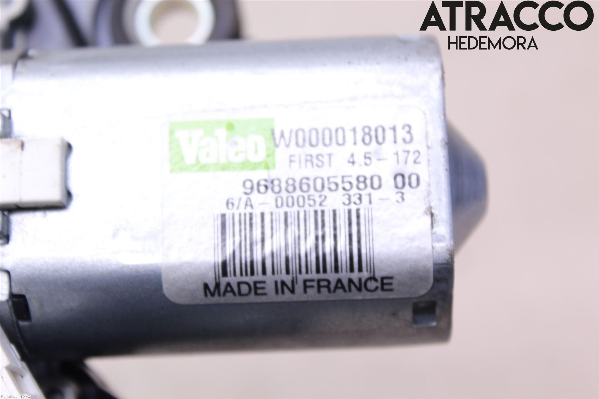 Peugeot 508 11-18 Torkarmotor Baklucka