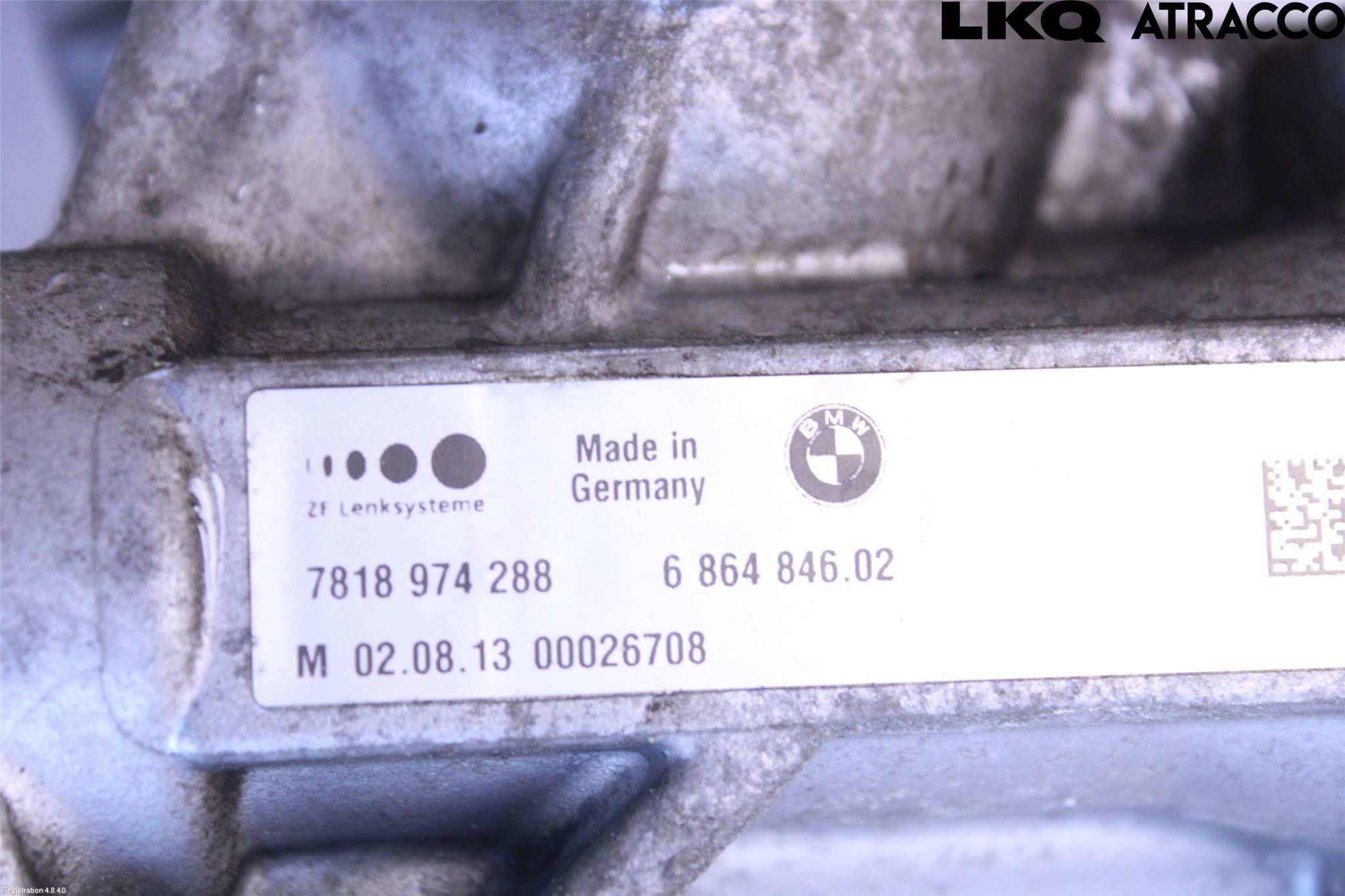 BMW 5 F10/F11/F18 09-17 Styrväxel-Snäcka Elektrisk