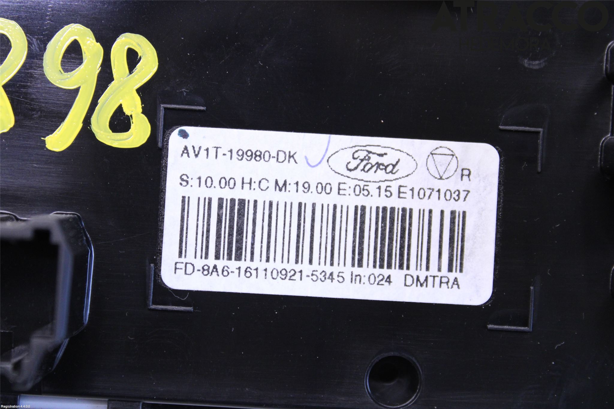 Ford TRANSIT/TOURNEO COURIER 13-23 Ac Styrenhet Ac Manöveren